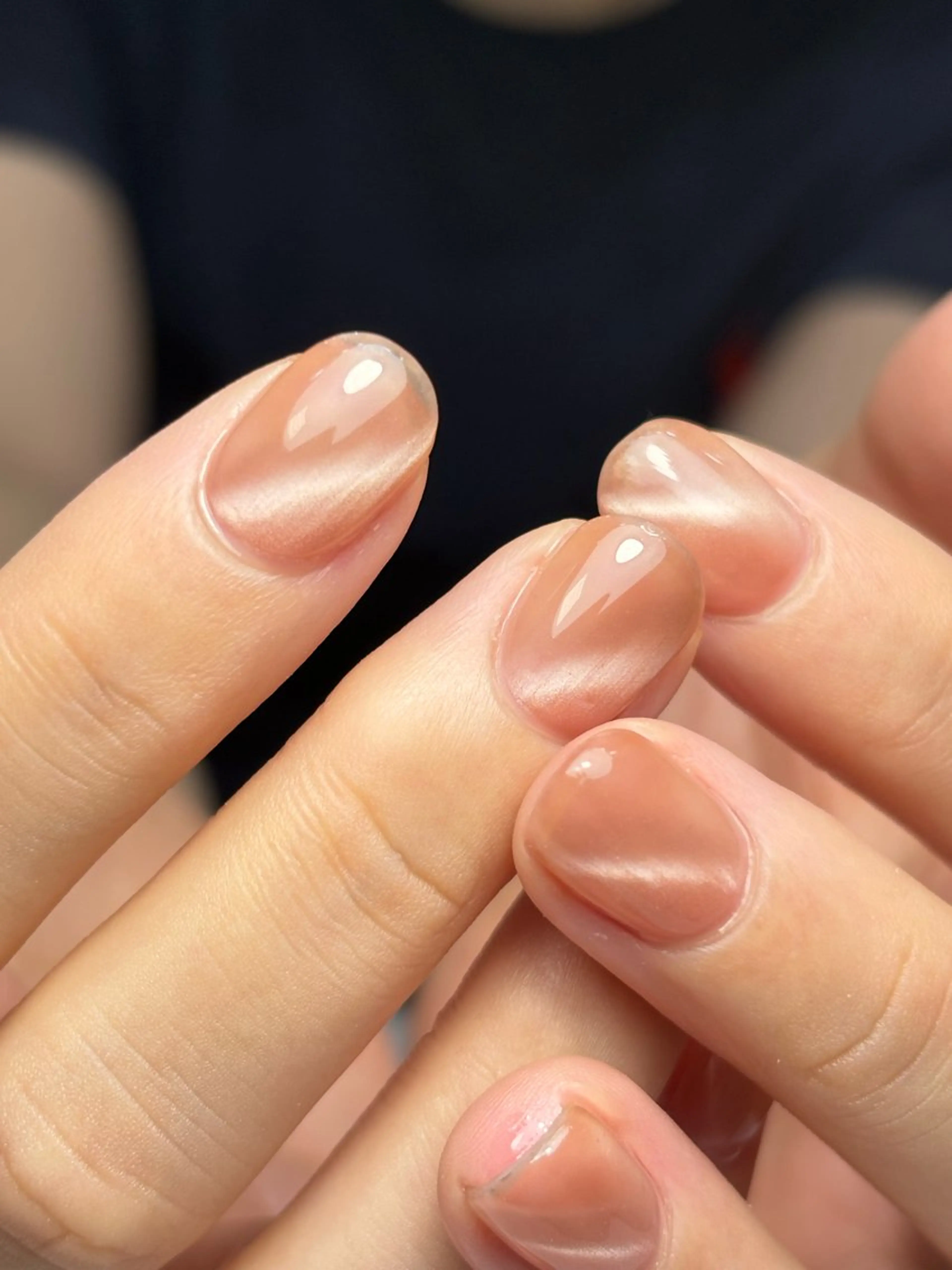 ネイル クリアネイル フラッシュネイル キラキラネイル マグネットネイル オフィスネイル 深爪矯正自爪育成専門 natuleaのネイルデザイン