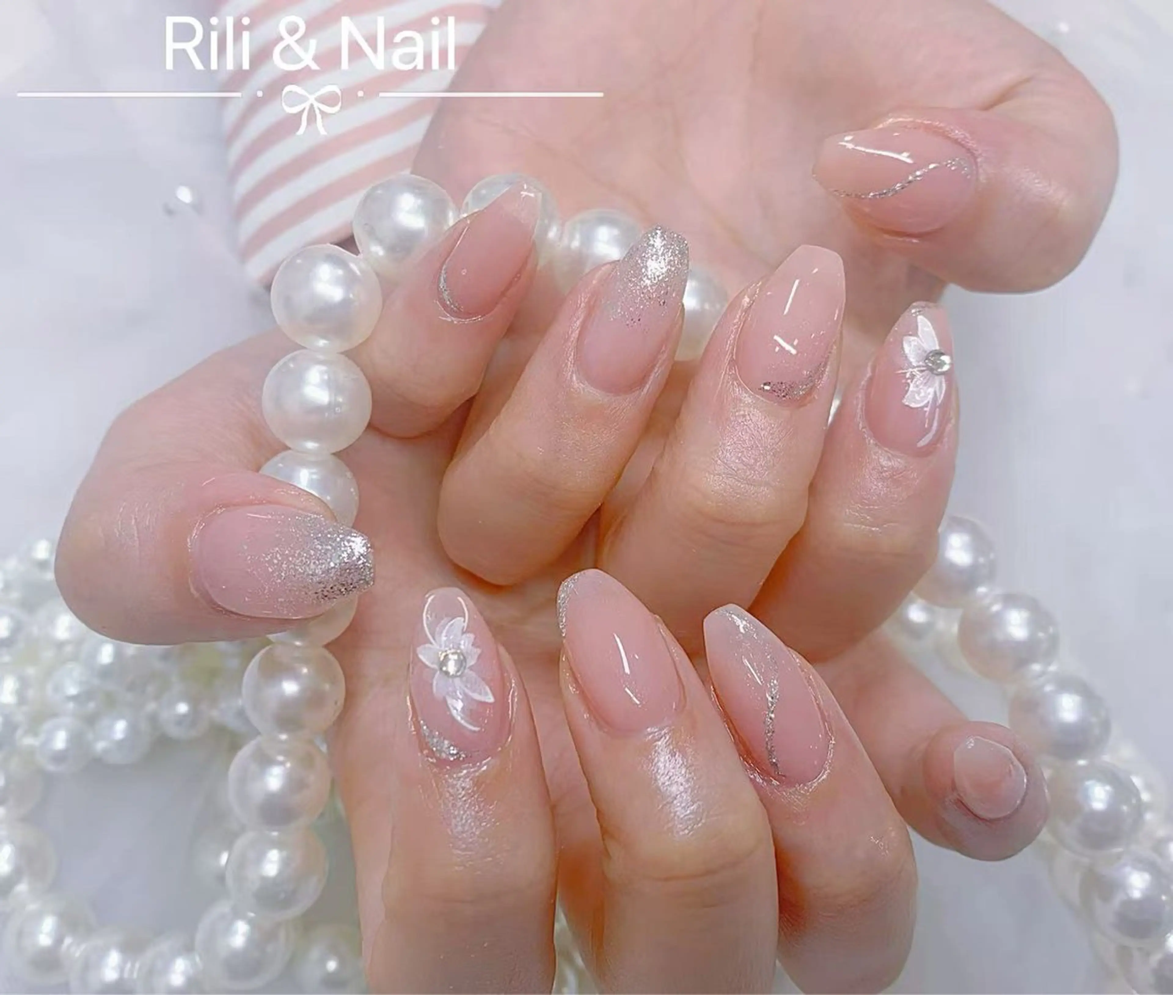 ネイル ハンドネイル Rili nail eyelash所属・Rili🎀 Nailのネイルデザイン