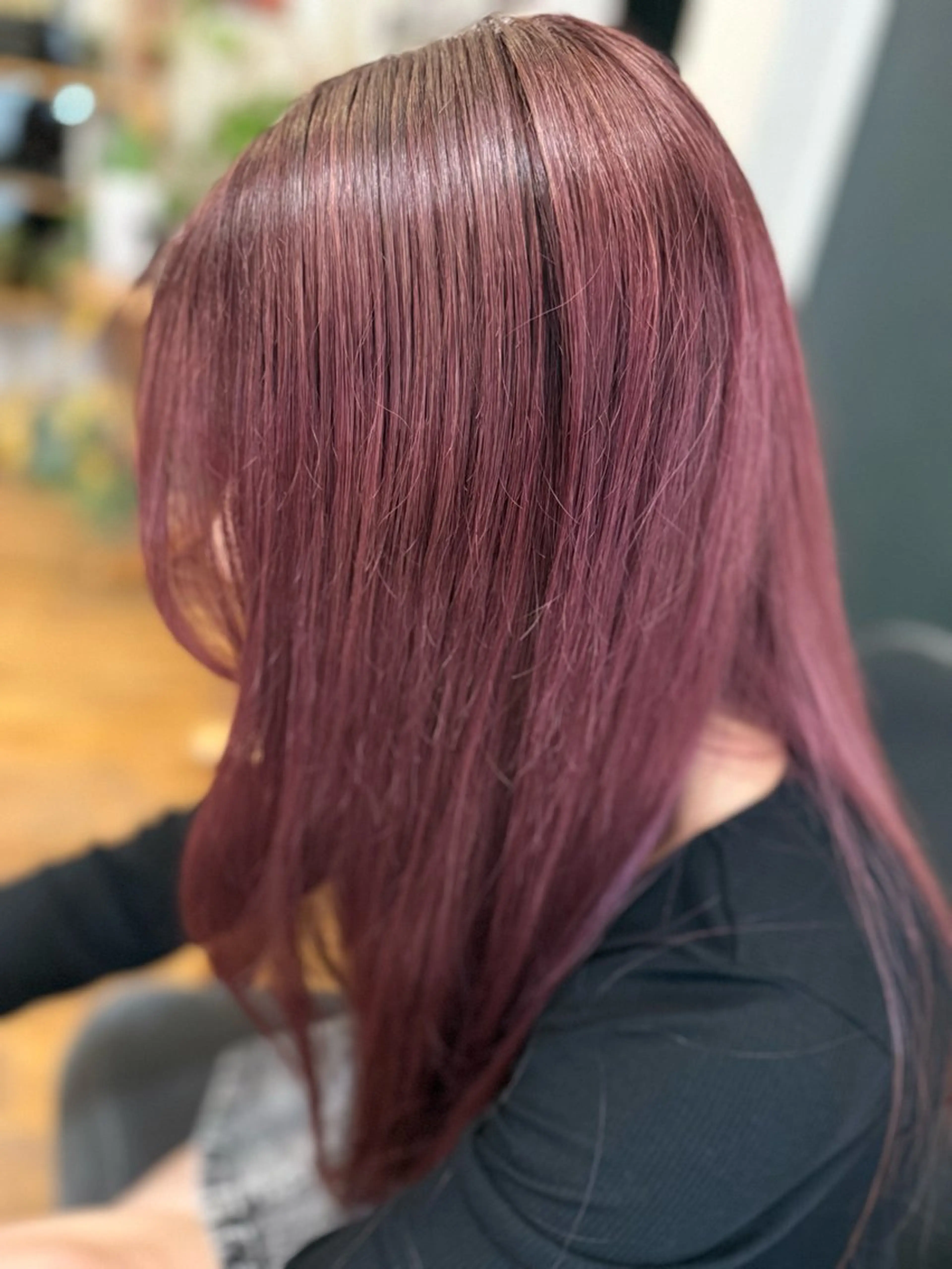 ヘアカラーの写真