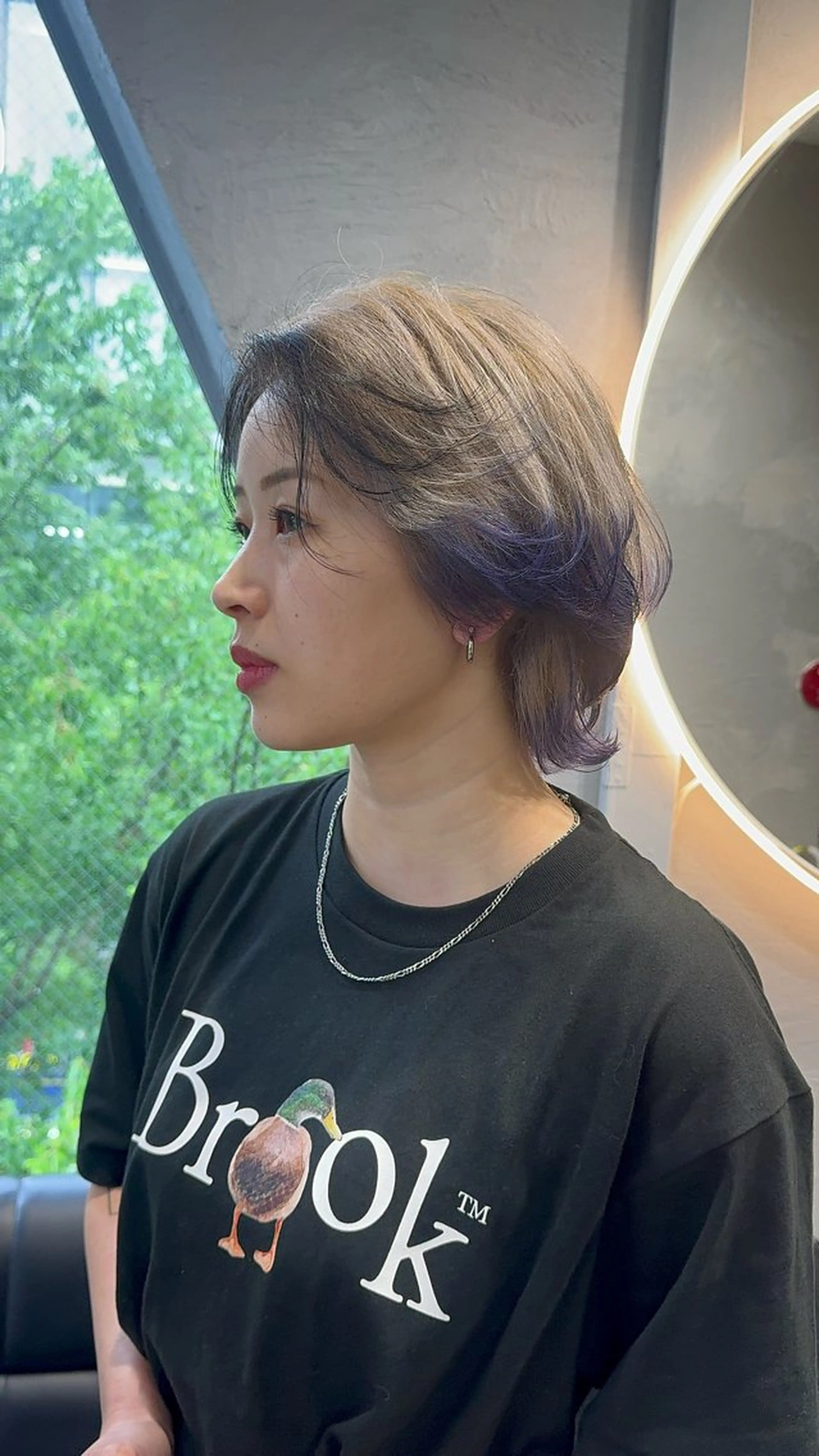 ショート カラー dao/ミルクティー /ブラウン/ブロンドのヘアスタイル