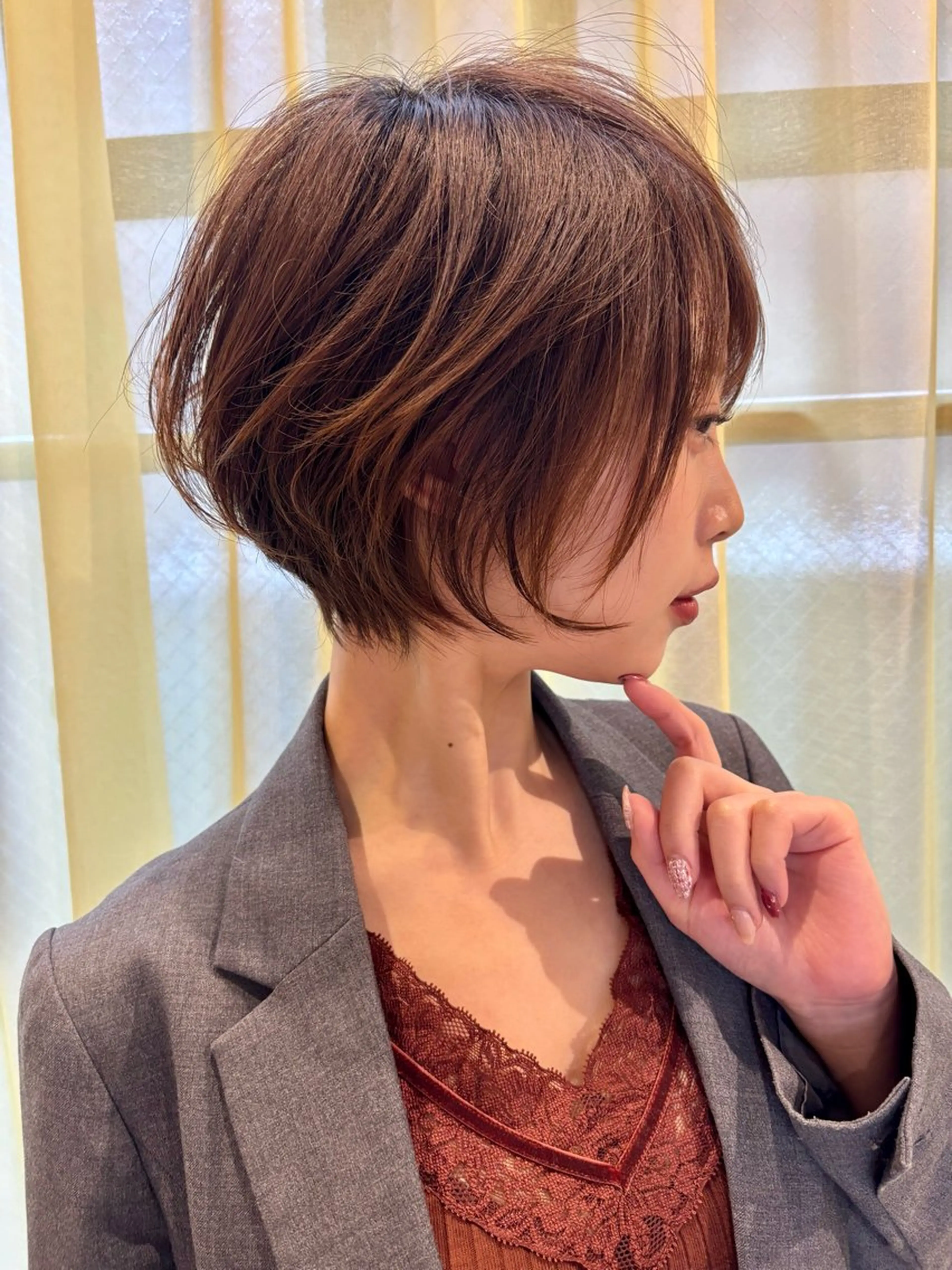 ショート 石井綾華🩰 ブリーチモデル募集✨のヘアスタイル