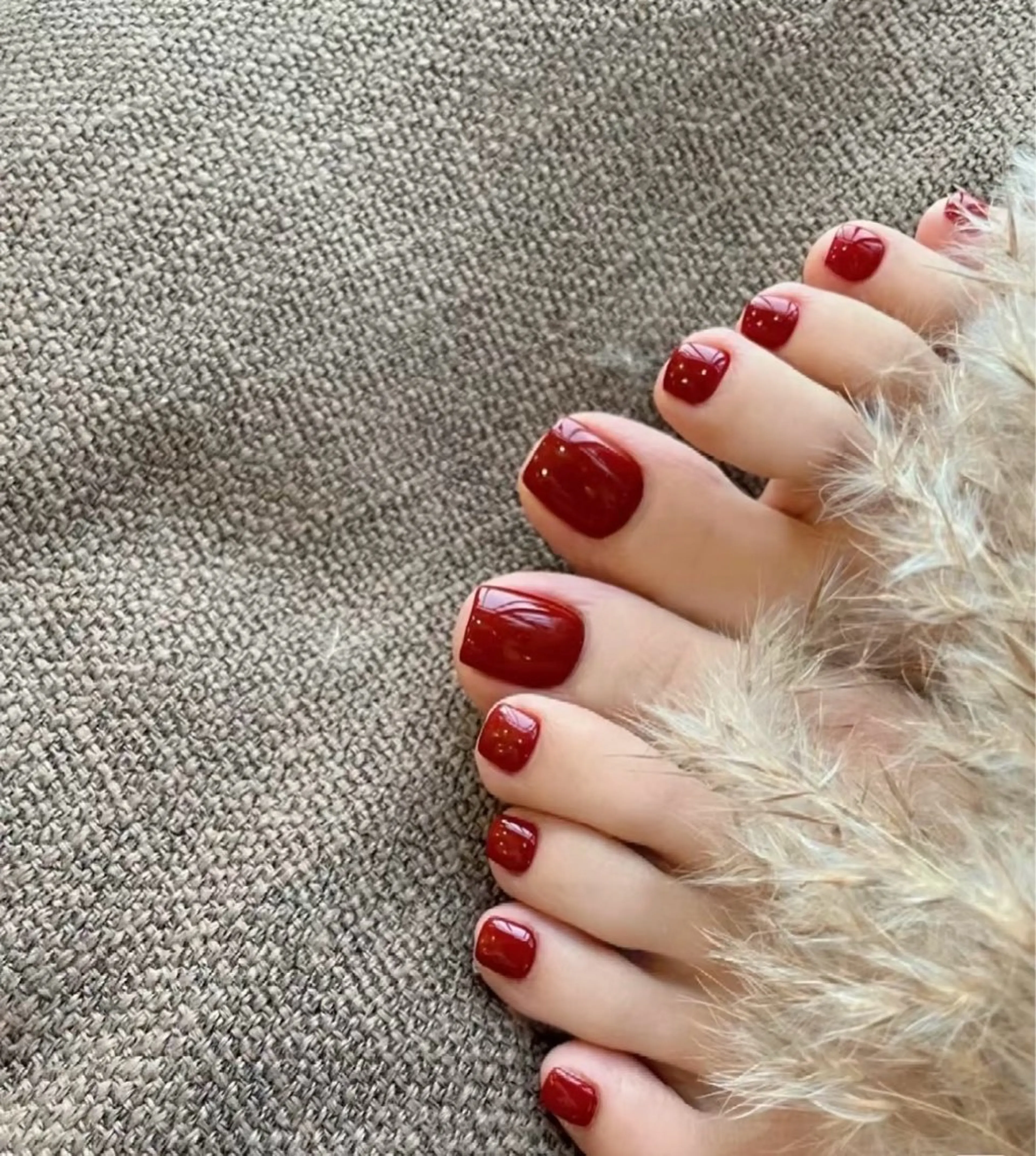 🦶フットワンカラー🩷【初回ジェルオフ無料】の写真