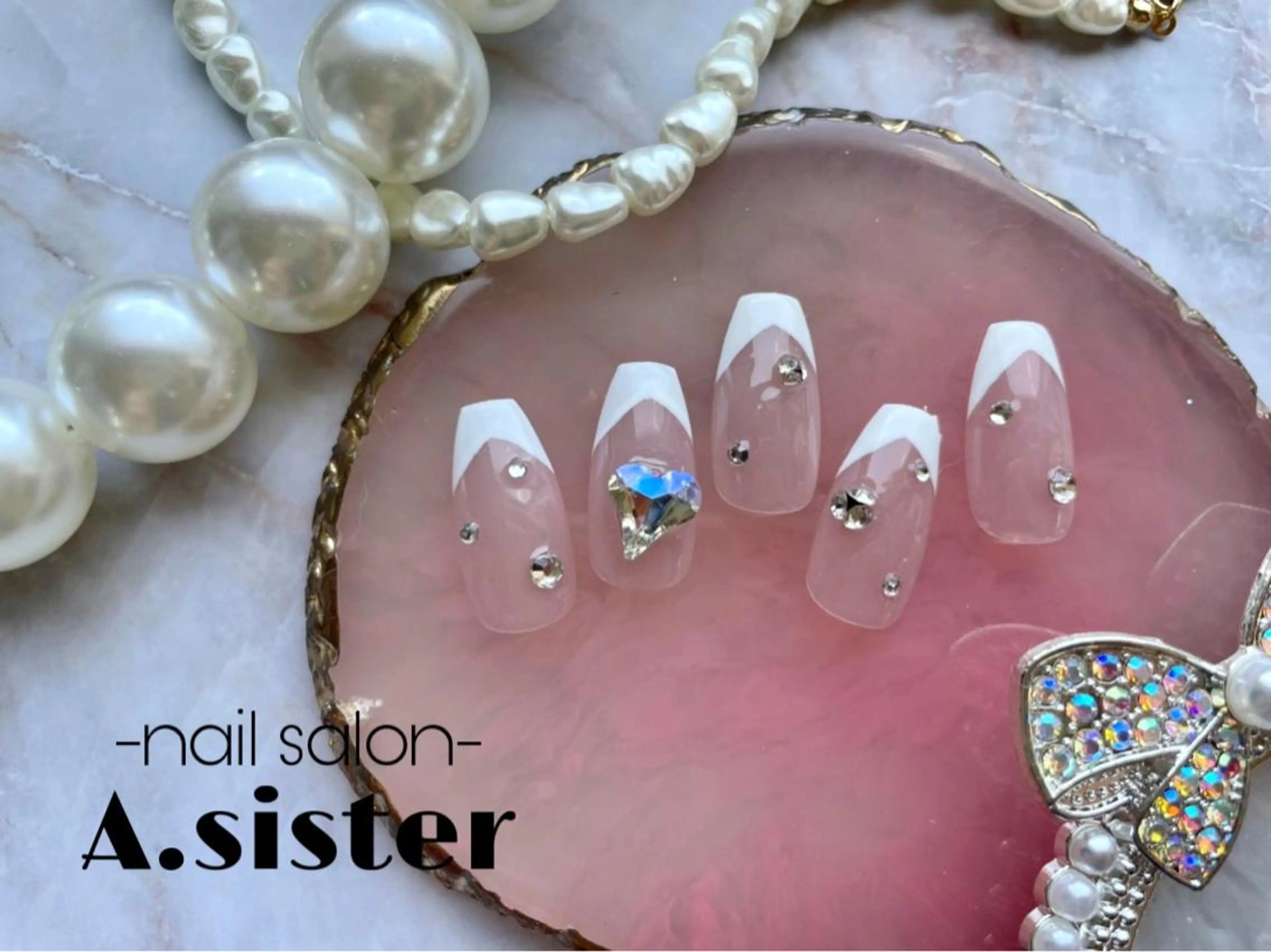 ネイル ワンホンネイル nail salon 《A.sister》のネイルデザイン