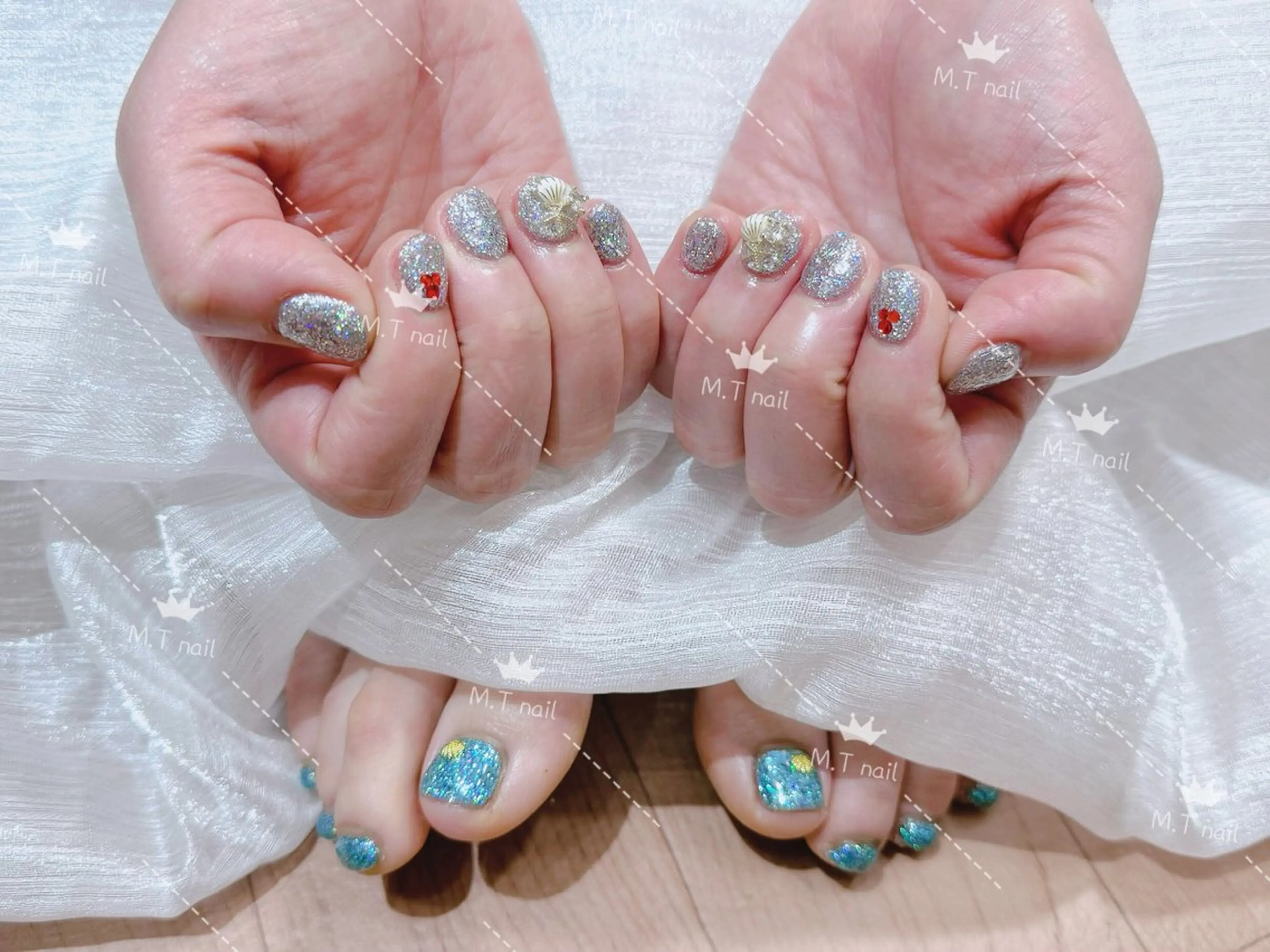 ネイル ハンドネイル フットネイル M.T nailのネイルデザイン
