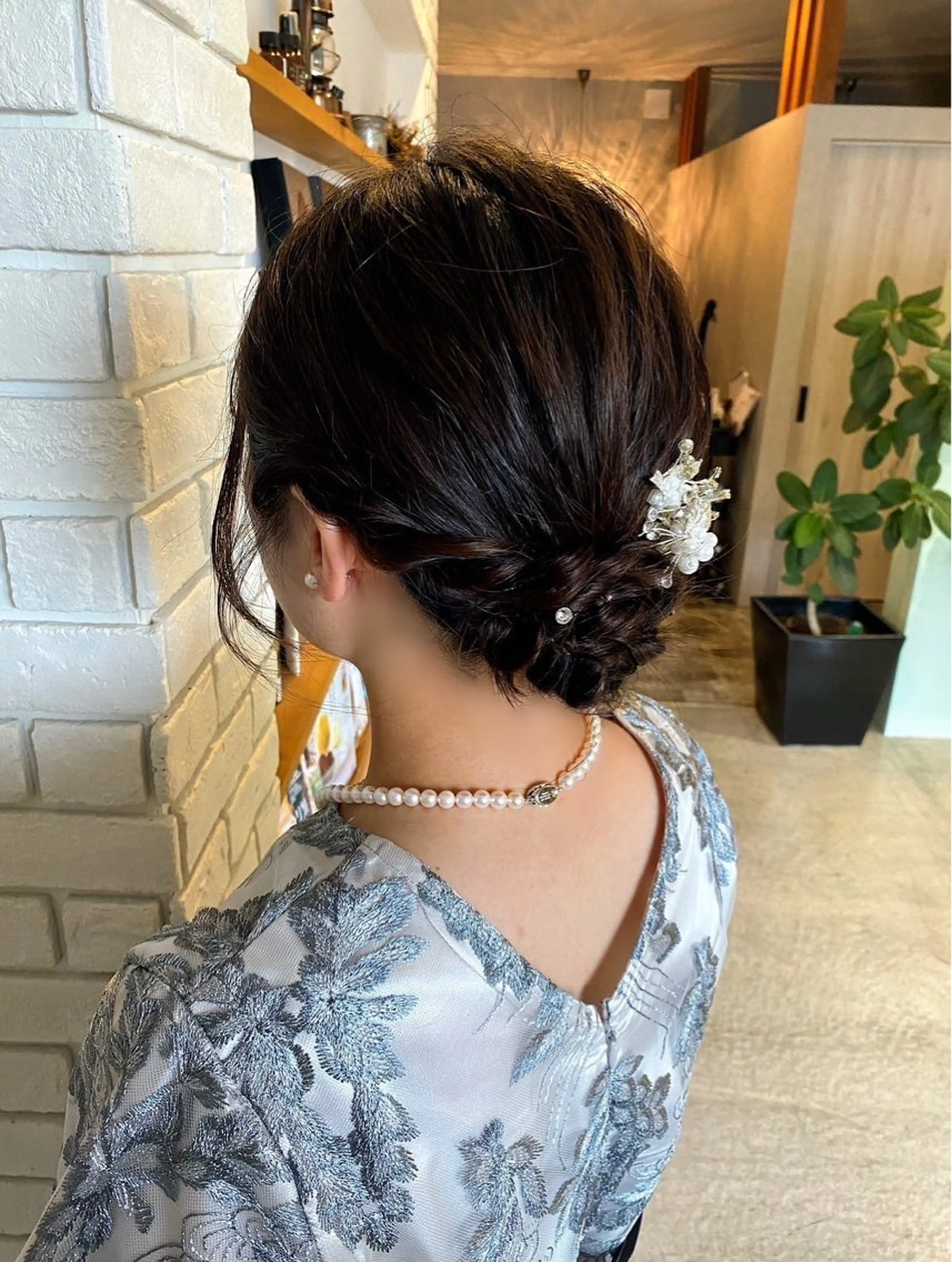 ミディアム ヘアセット 関谷 のぞみのヘアスタイル