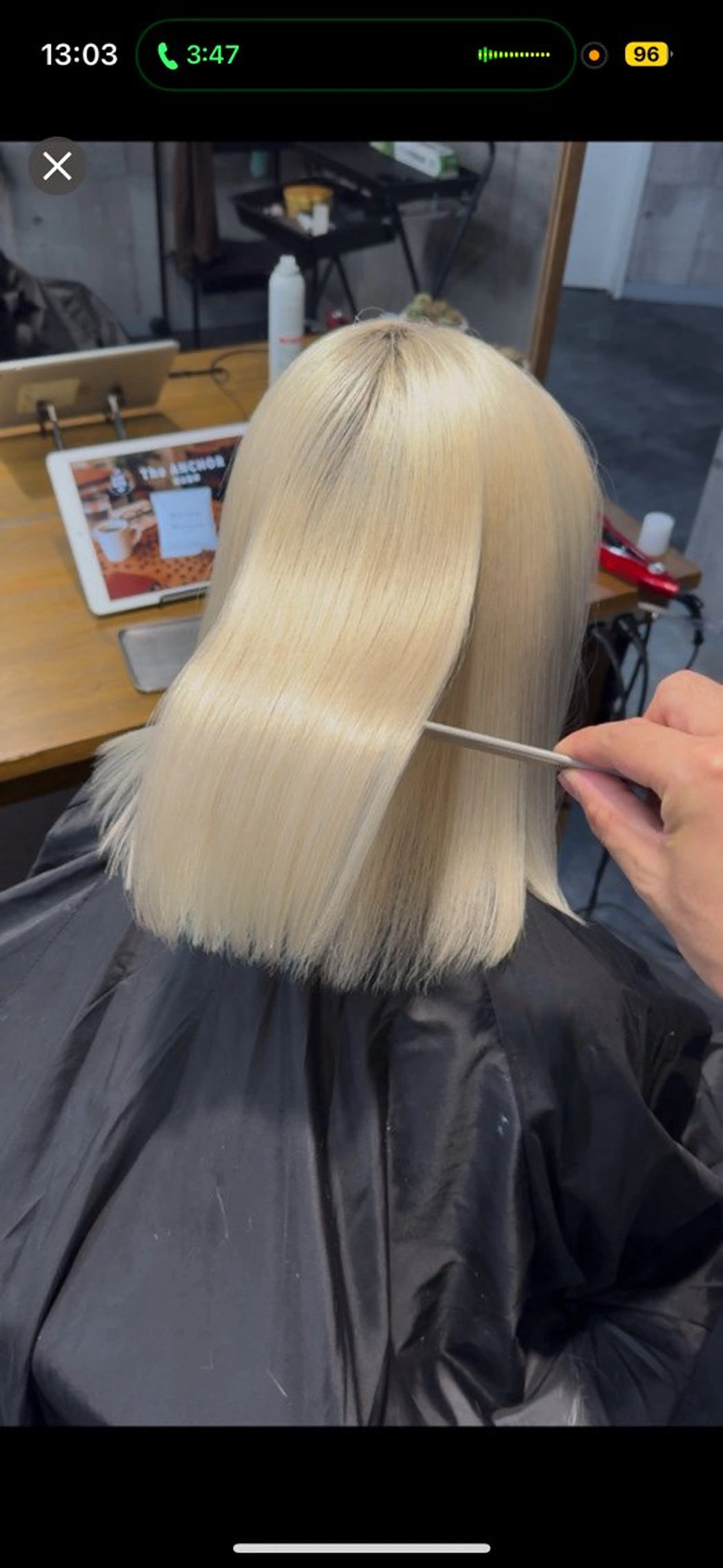 ミディアム 酸性ストレート 縮毛矯正 溝渕朋也 /髪質改善ストレートのヘアスタイル