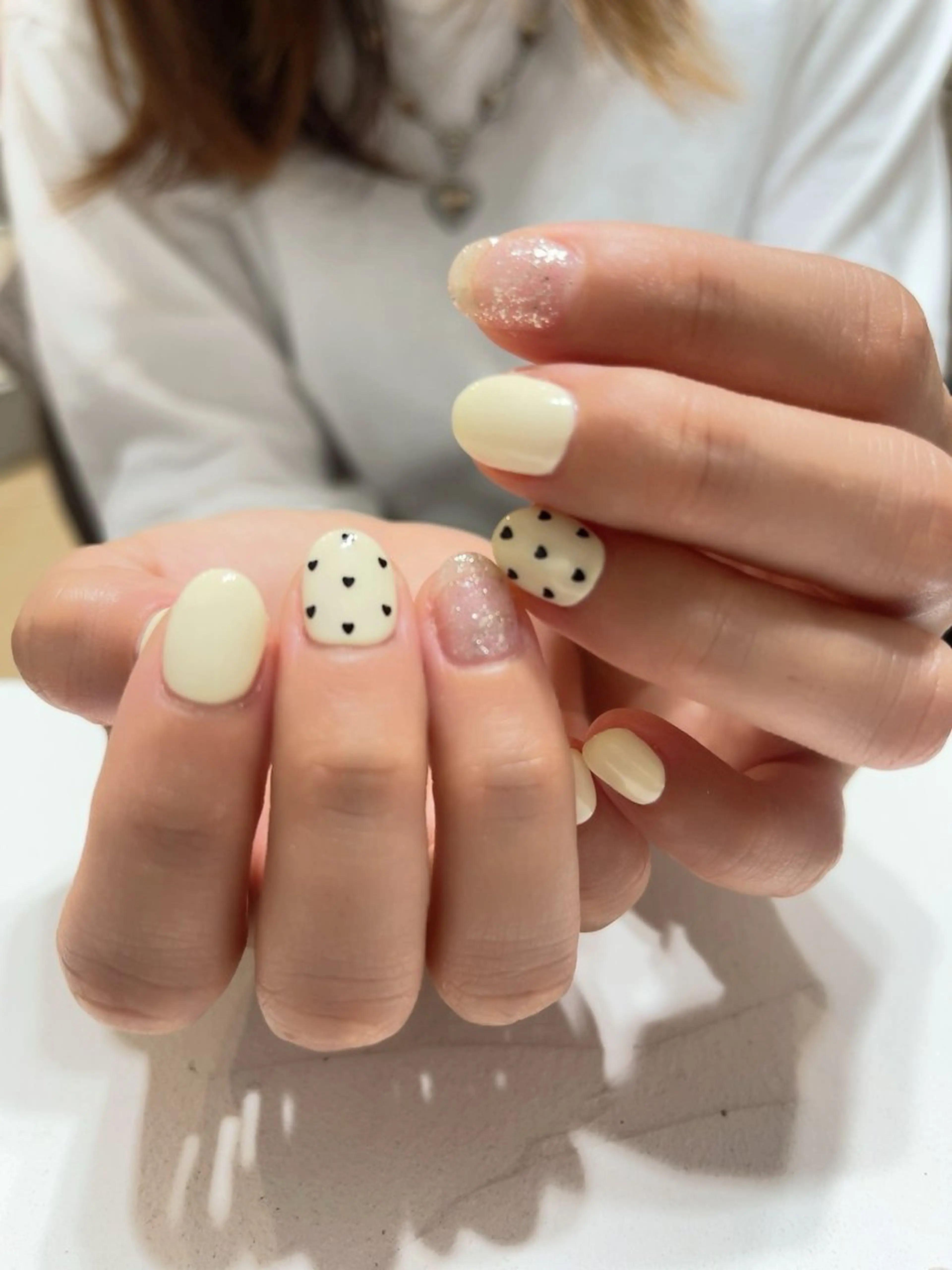 ネイル アートネイル ジェルネイル ミラーネイル ニュアンスネイル オフィスネイル kiu nailsalonのネイルデザイン