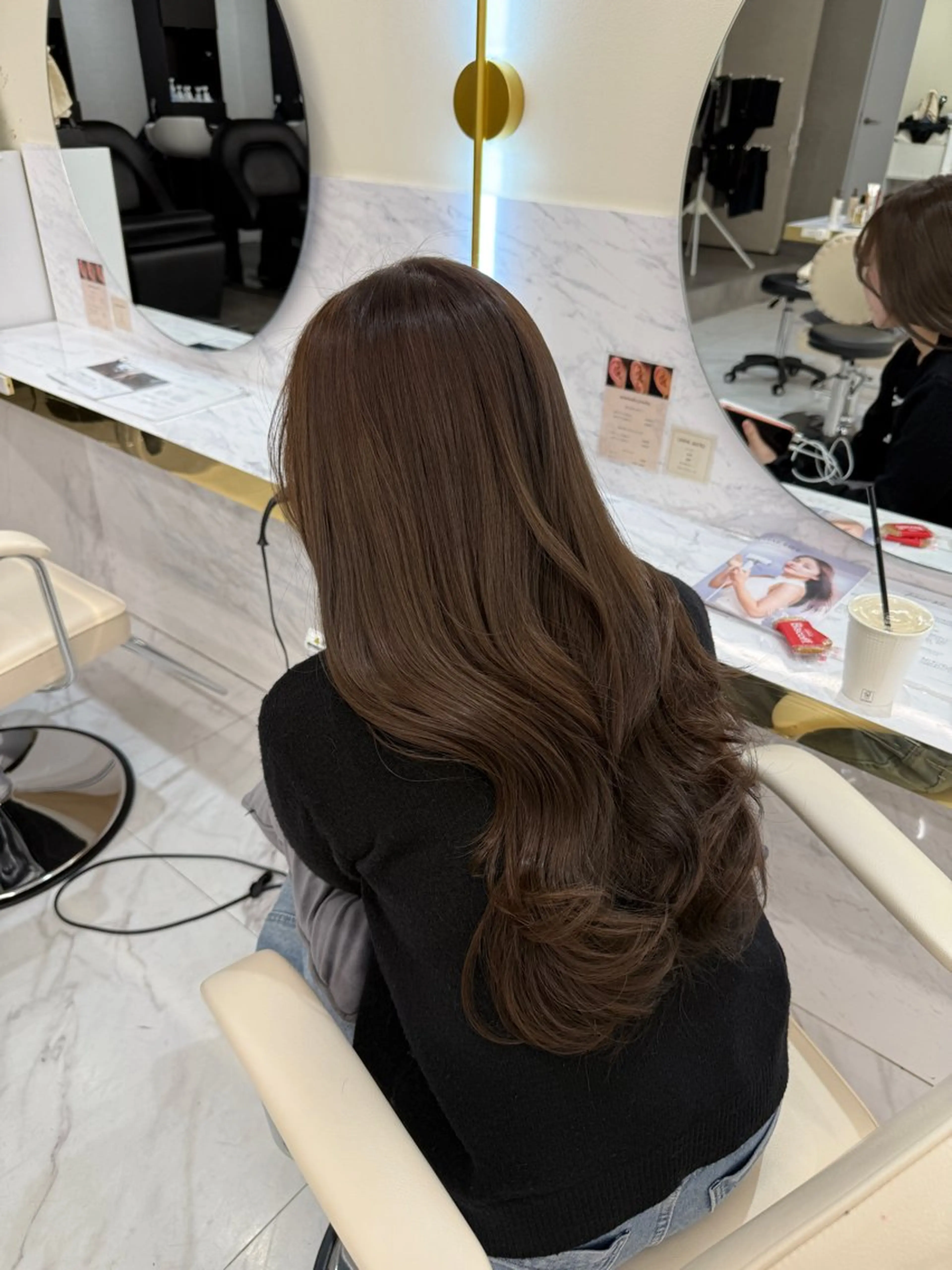 カラー こはな🎀梅田🎀 透明感カラー💖のヘアスタイル