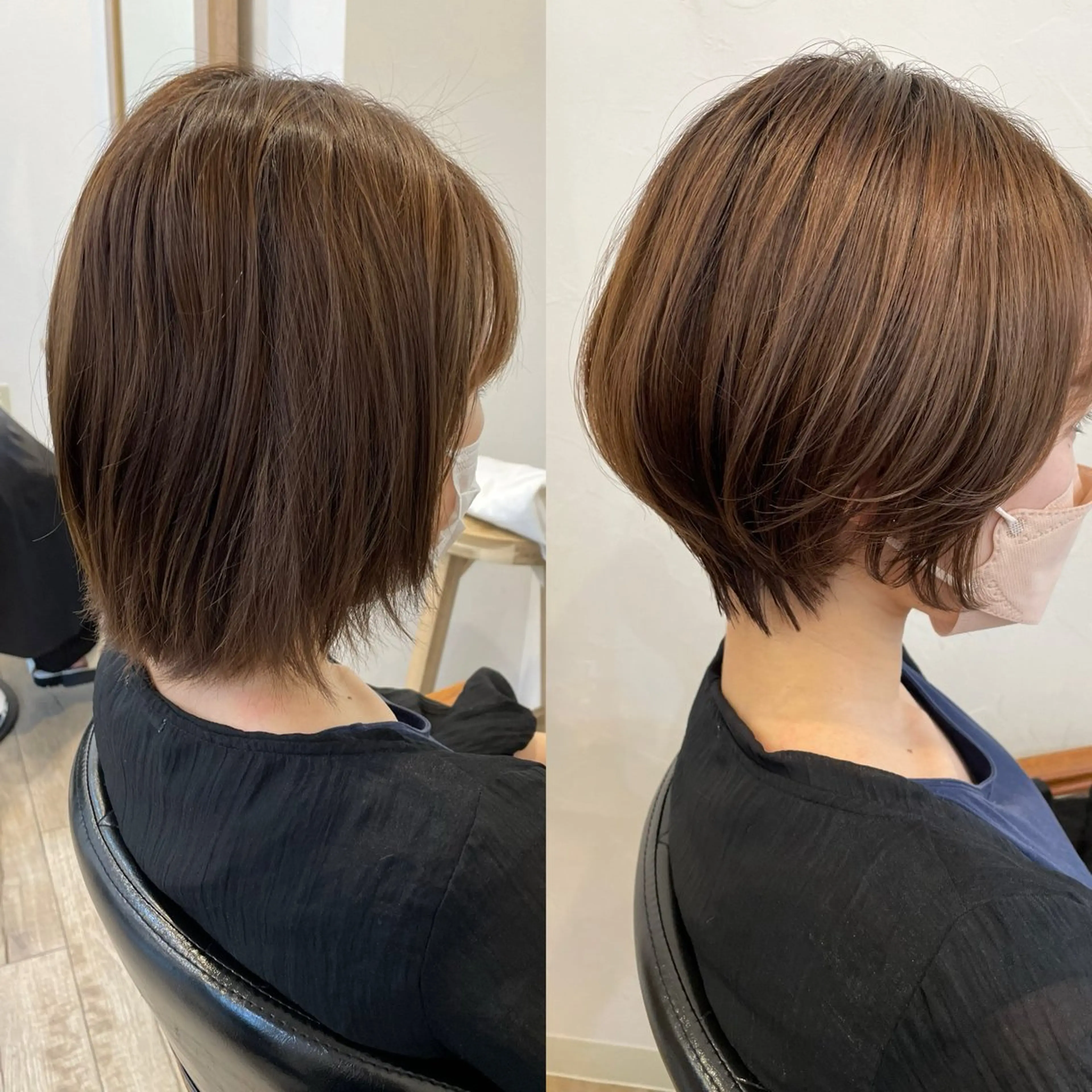 ショート カラー ショートボブ ボブ ショートヘア 表参道/個室シェア サロン/中山優介のヘアスタイル