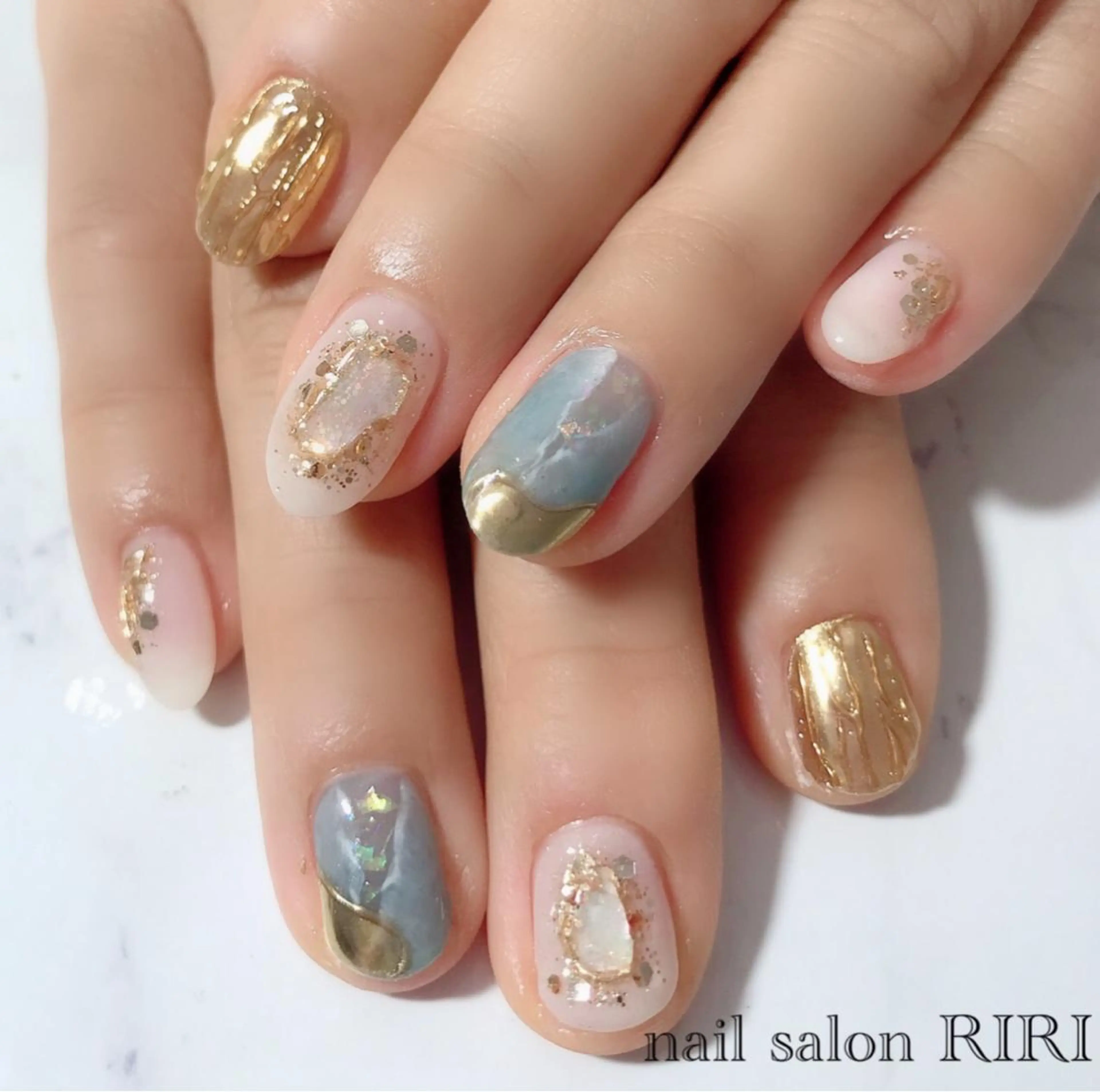 ネイル ニュアンスネイル RIRI リリのネイルデザイン