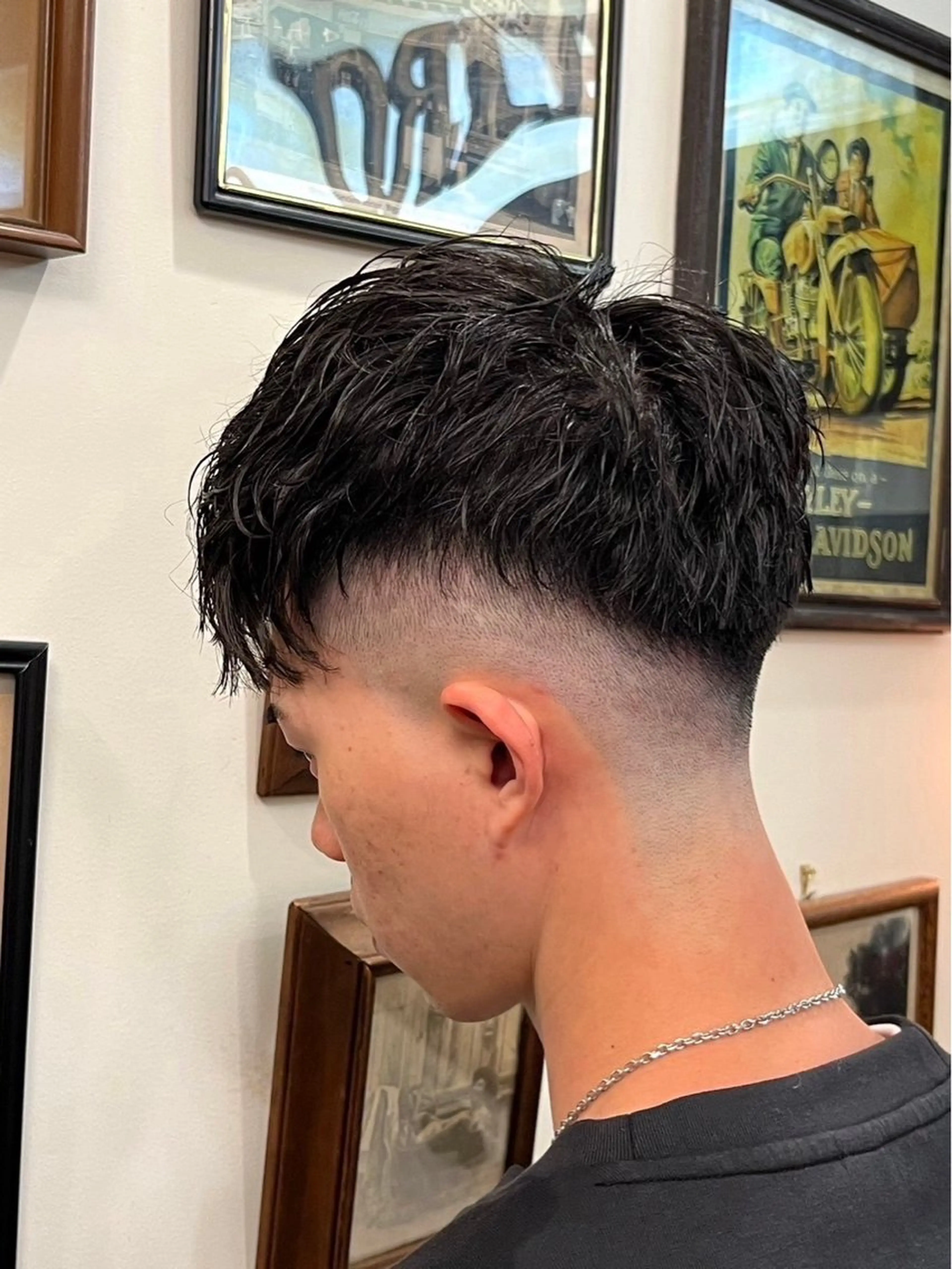 ショート 学生 ヒロ銀座barber shop神楽坂店所属・千葉 翔太のヘアスタイル