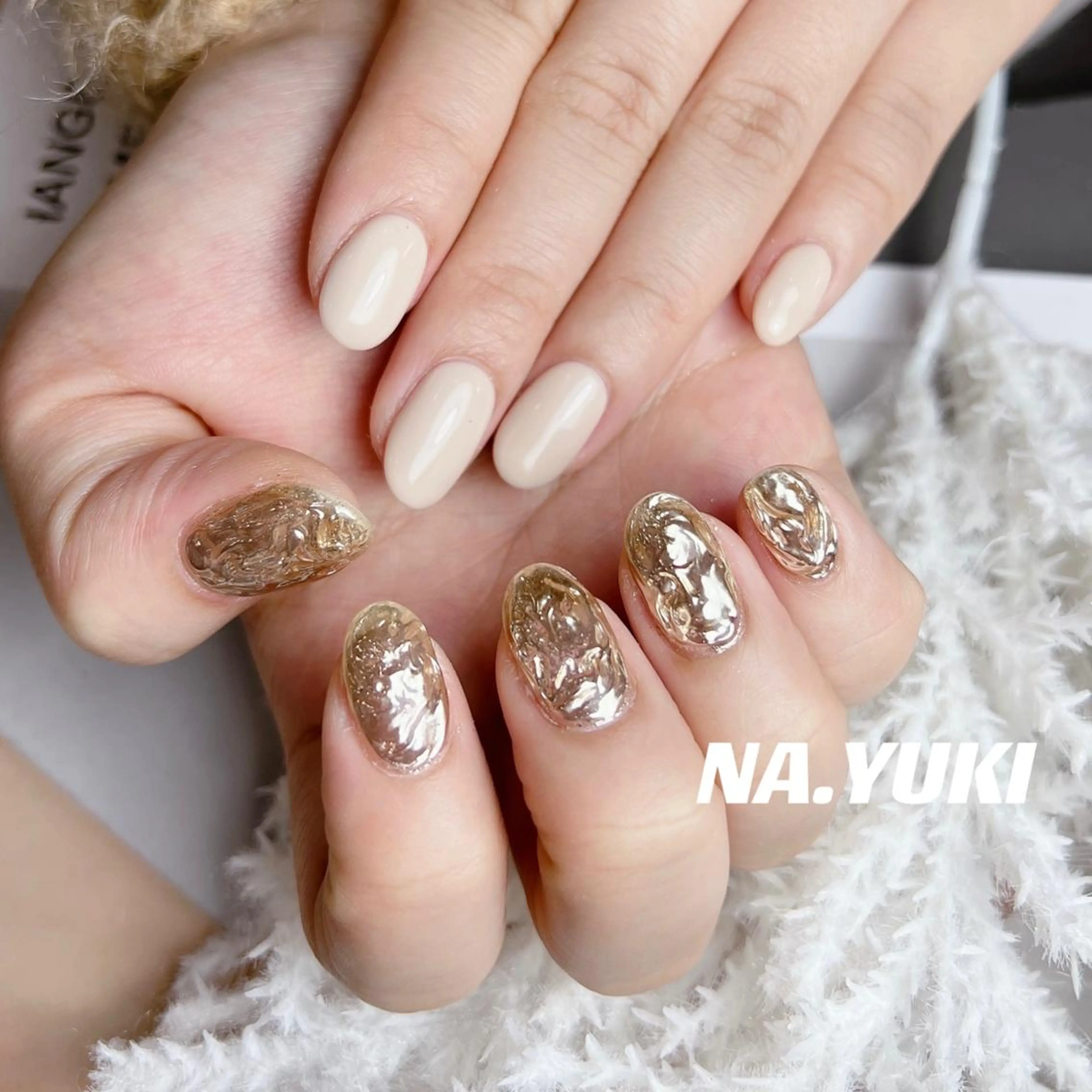 ネイル ショート ハンドネイル ハンドケア ナユキNA.YUKI 池袋店のネイルデザイン