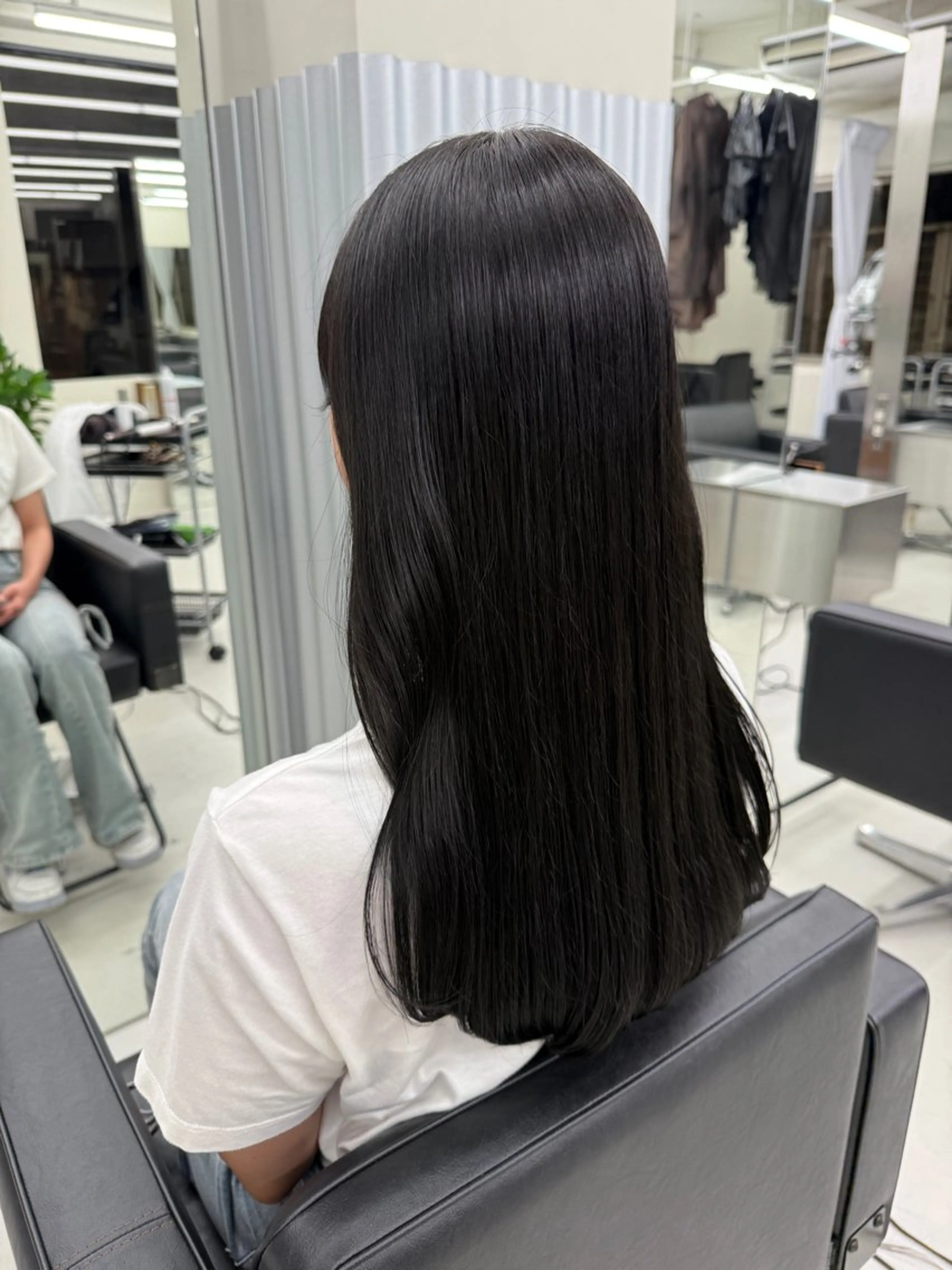 ロング カラー カット ヘアカラー トリートメント 表参道🌿赤み消し カラー/チナツのヘアスタイル