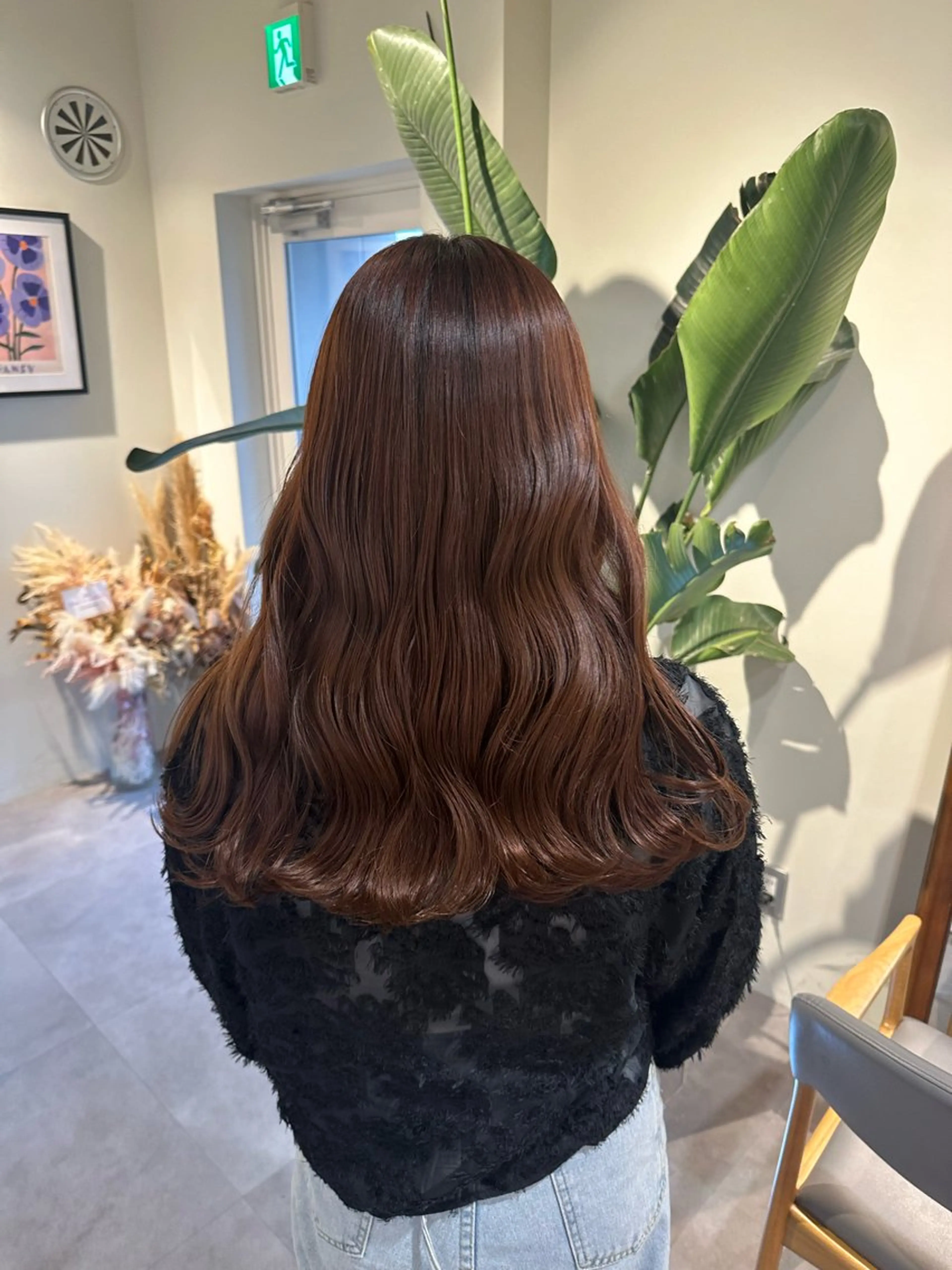 ロング トリートメント HANAME 原宿美容室のヘアスタイル