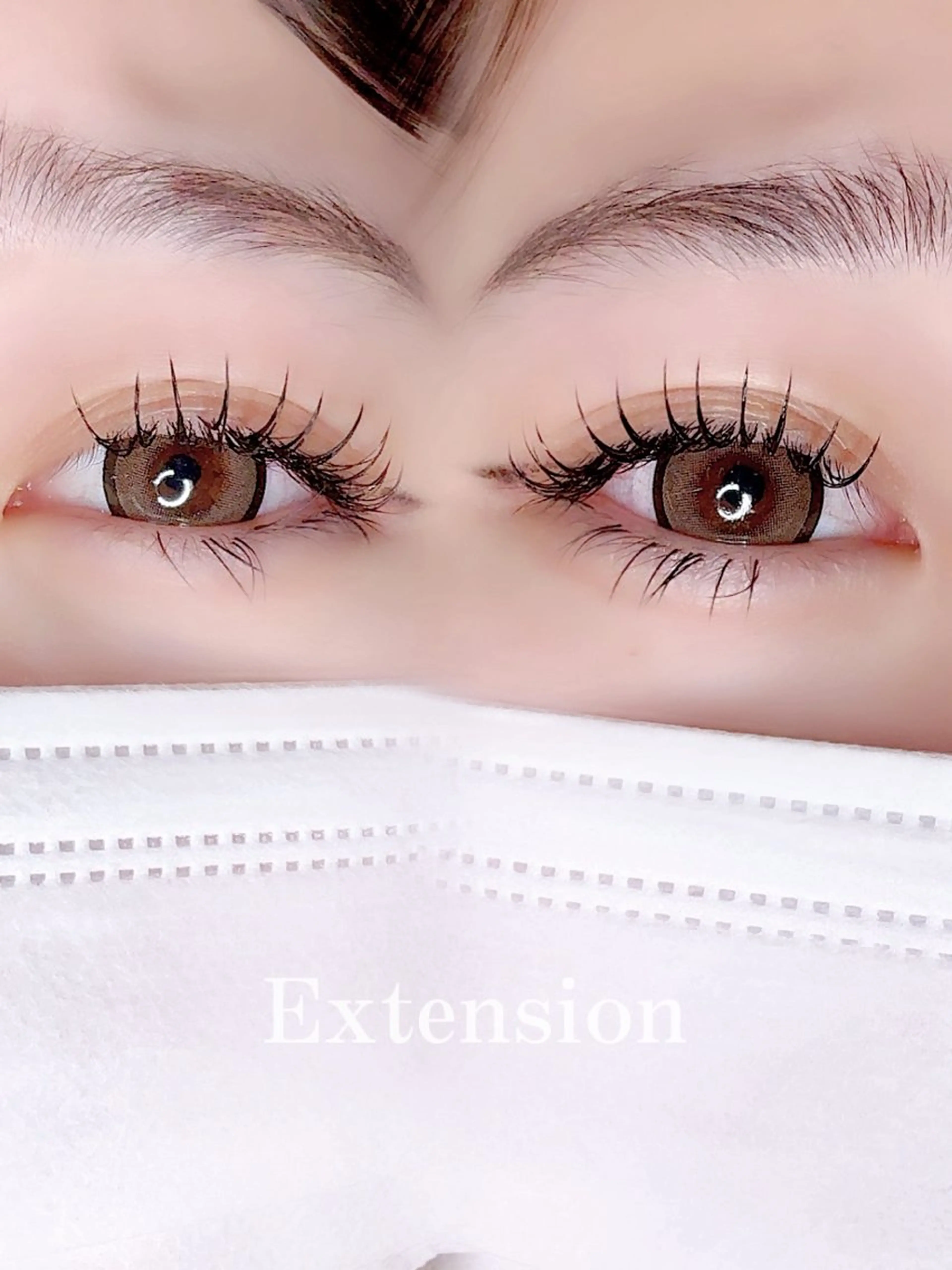 ナチュ盛れ🫧ぱっちり可愛いエクステ100本の写真