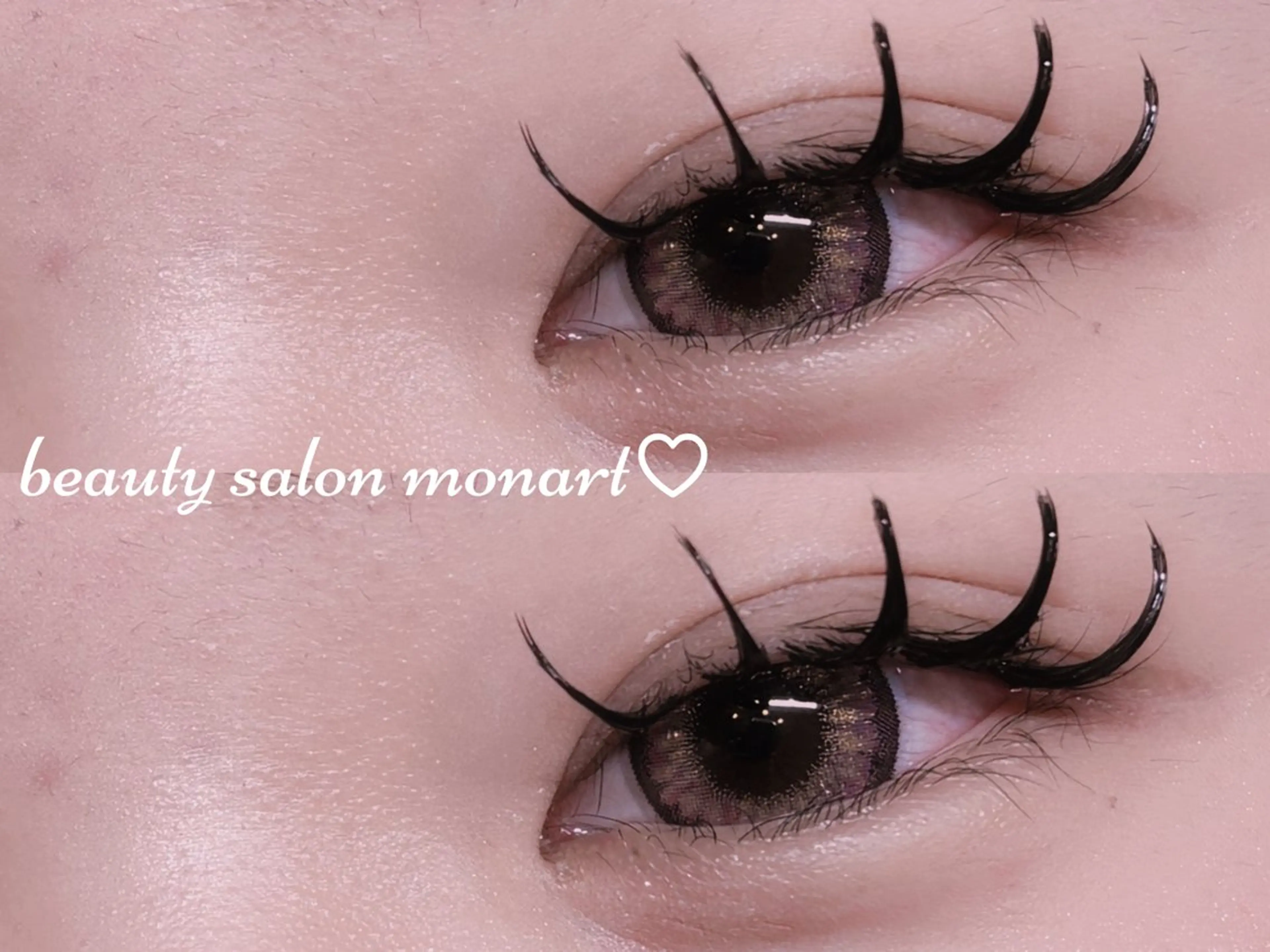 マツエク・マツパ マツエク monart kurehaのマツエク・マツパデザイン