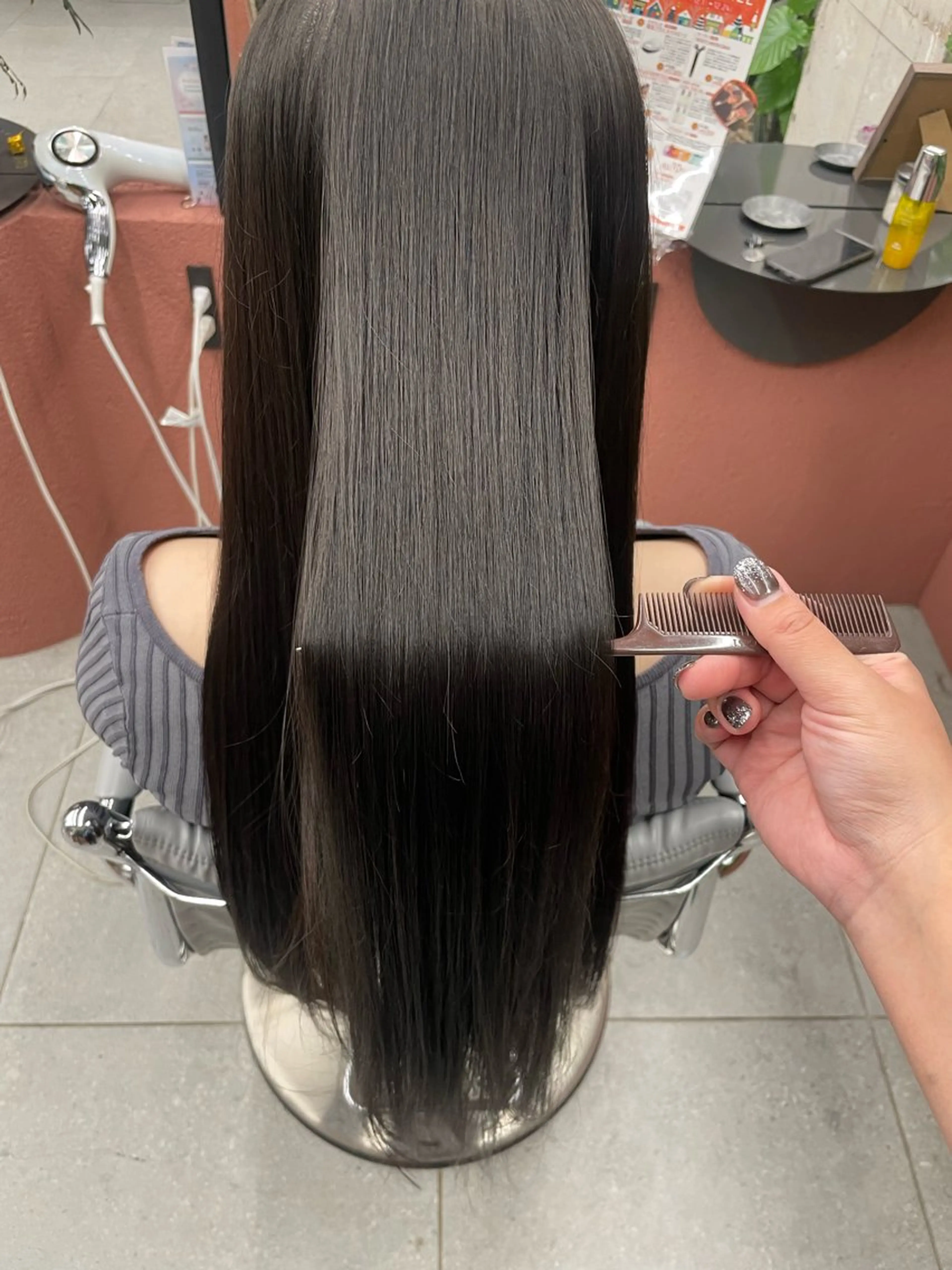 カット+カラー+水素トリートメントの写真