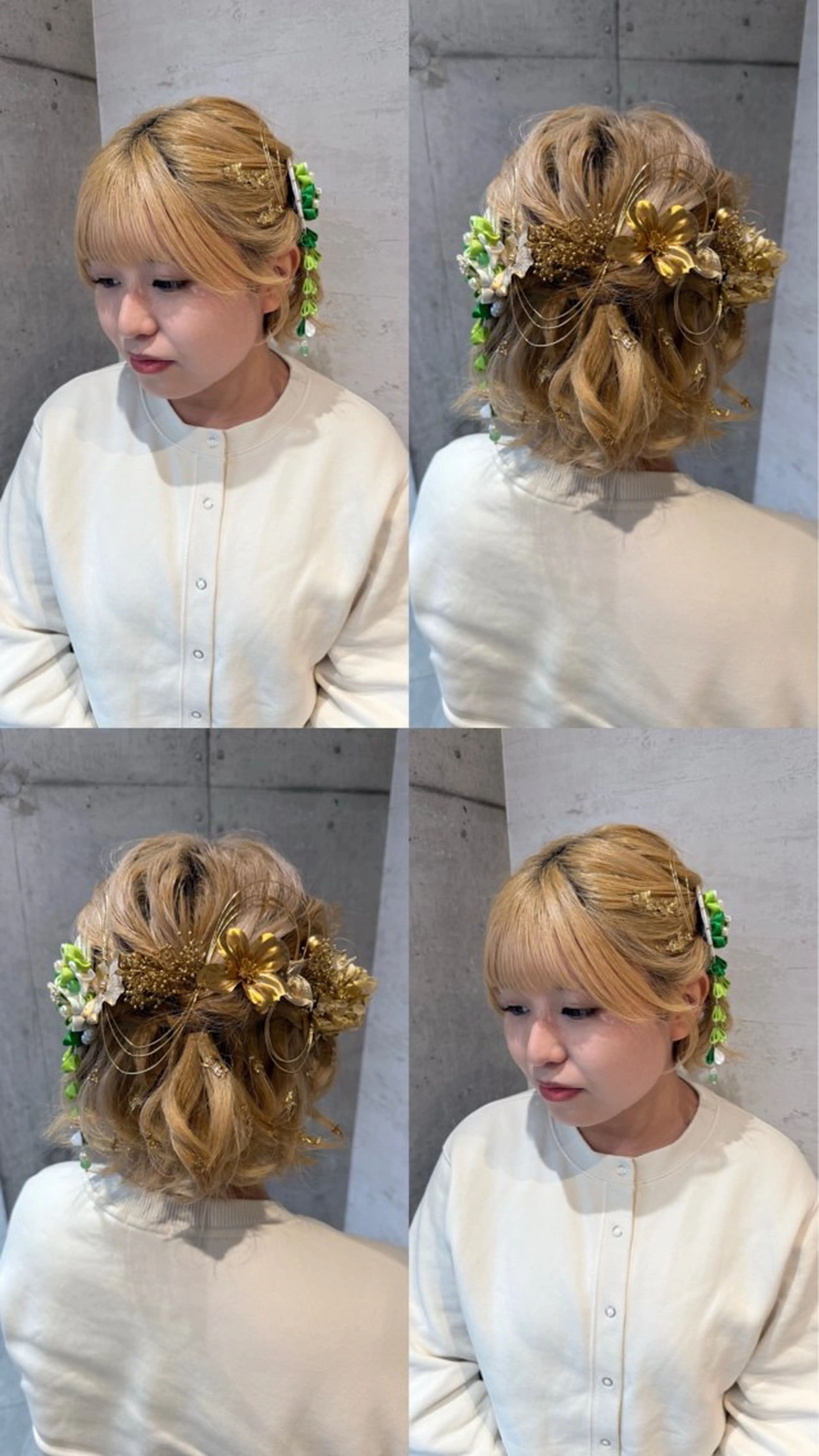 ヘアアレンジ 女性に人気♪ はやしほのかのヘアスタイル