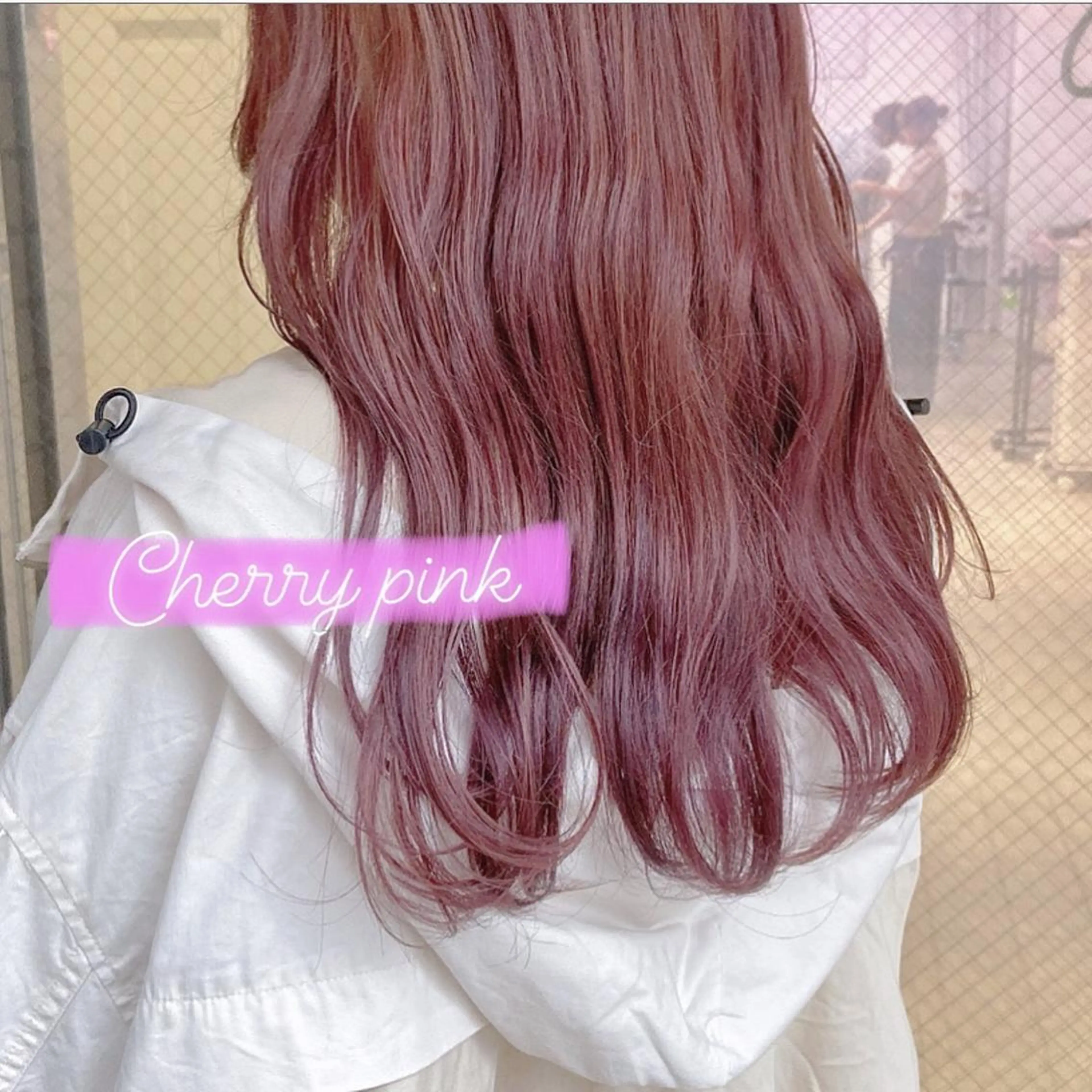 ロング カラー ヘアアレンジ ブリーチ ピンクカラー カット ヘアカラー トリートメント ヘアセット 天神レイヤーカット No.1💖マユカのヘアスタイル