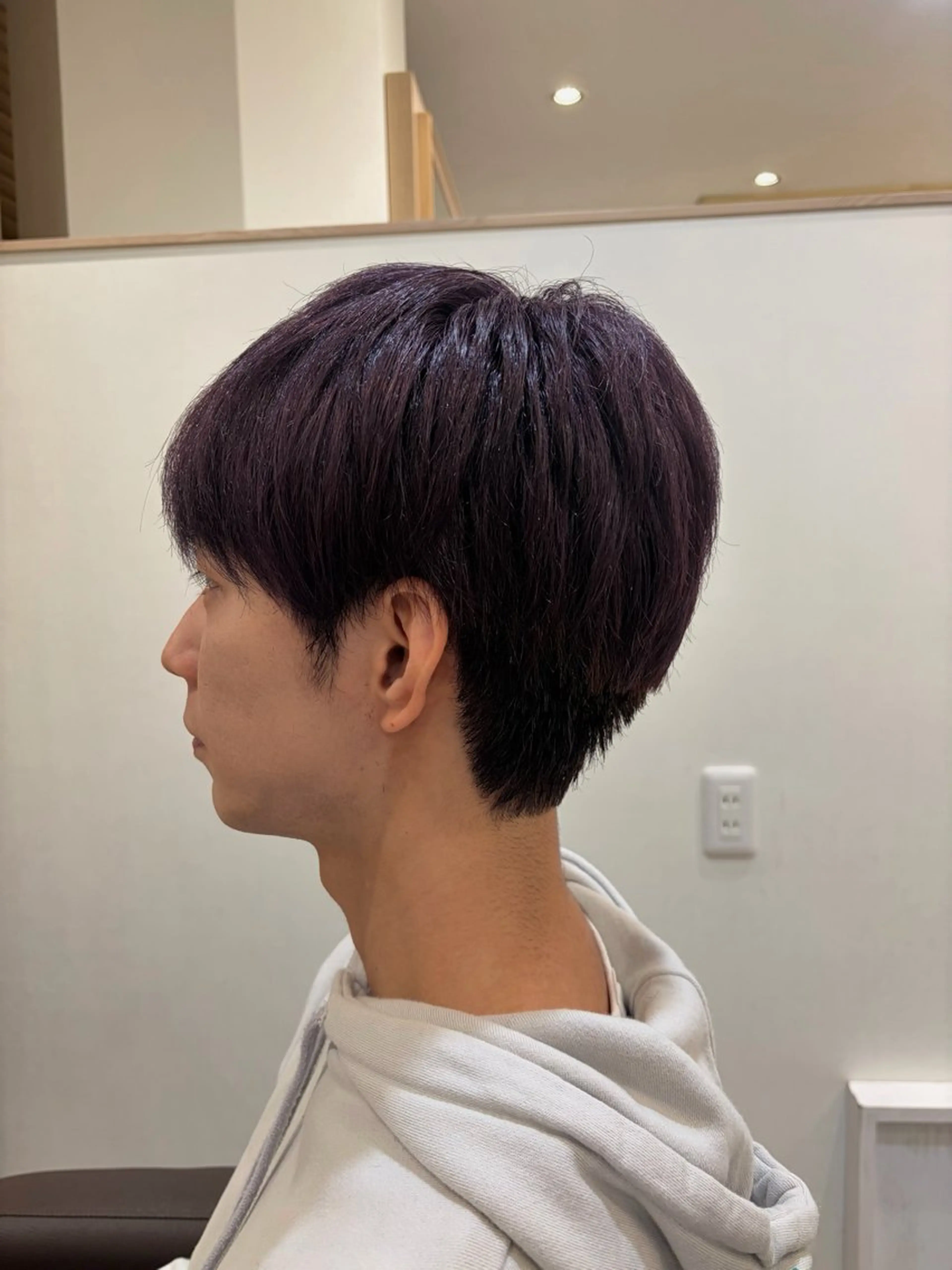 メンズ カット ヘアカラー トリートメント 畠野Hatano /メンズ/ボブのヘアスタイル