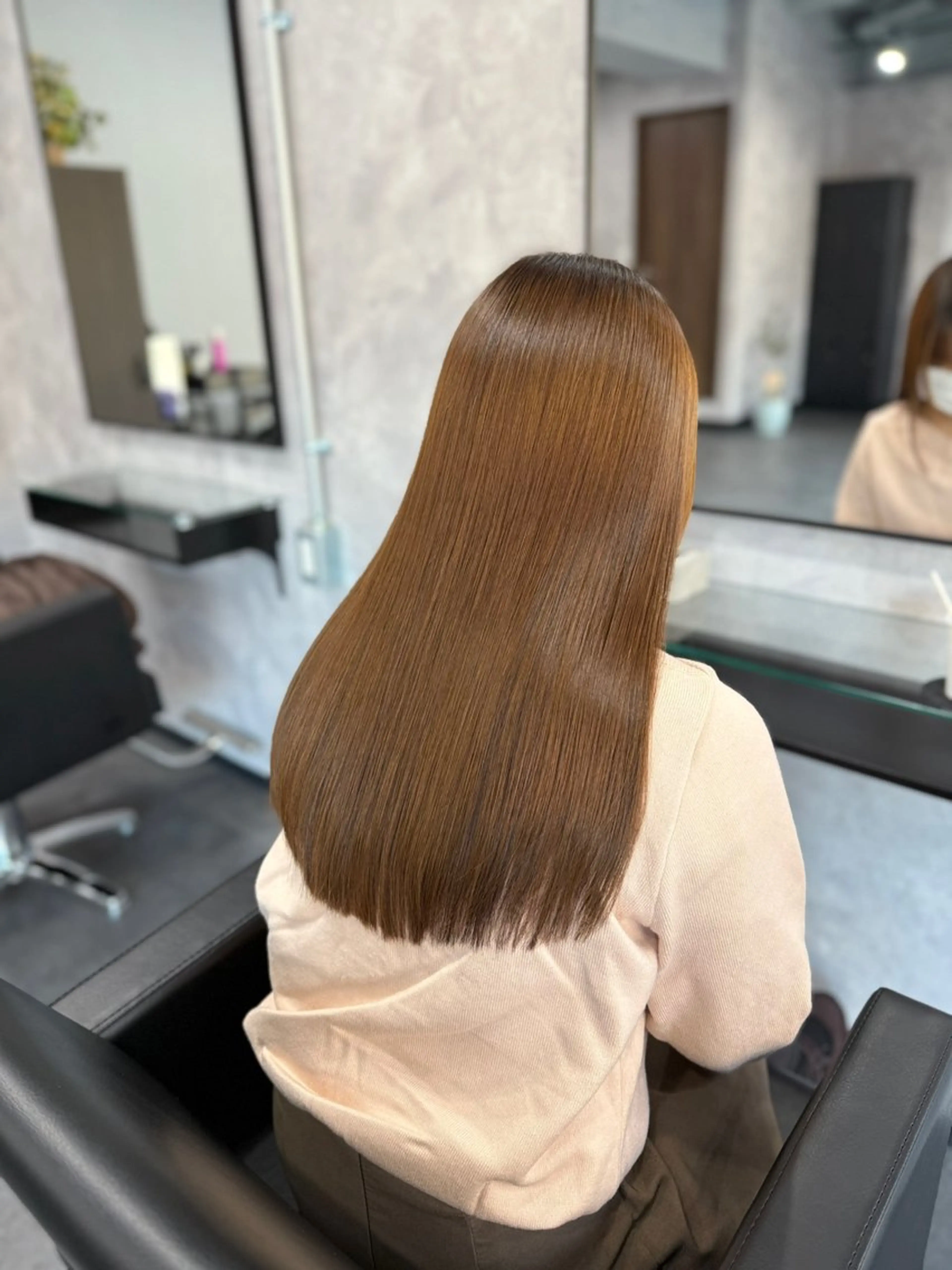 🔥縮毛矯正+髪質改善TRメニュー🔥カット+縮毛矯正+最高峰ケラフェクトトリートメント#髪質改善#縮毛矯正の写真