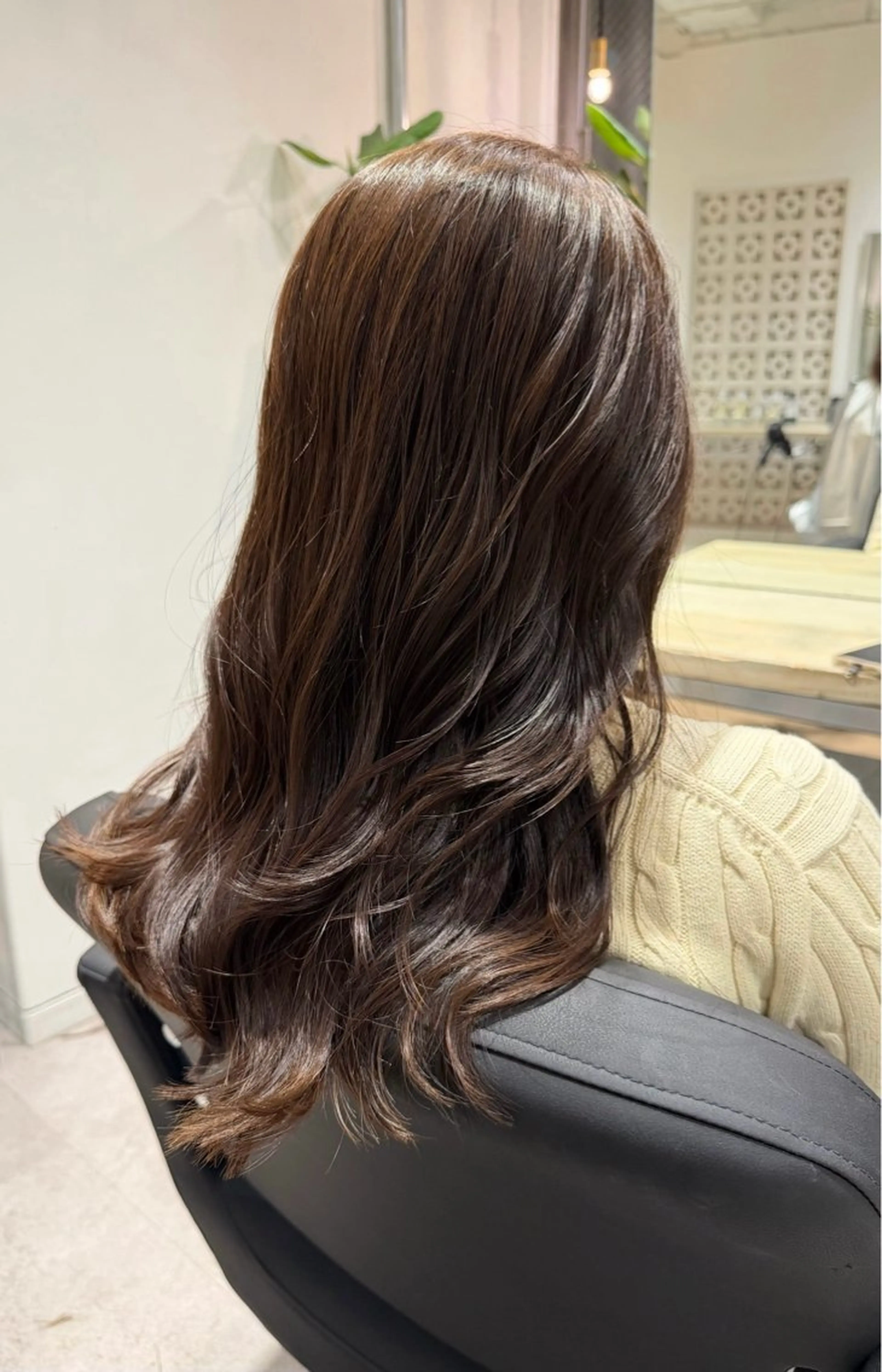 セミロング カット ヘアカラー トリートメント 紗帆（saho）   ︎︎︎︎のヘアスタイル