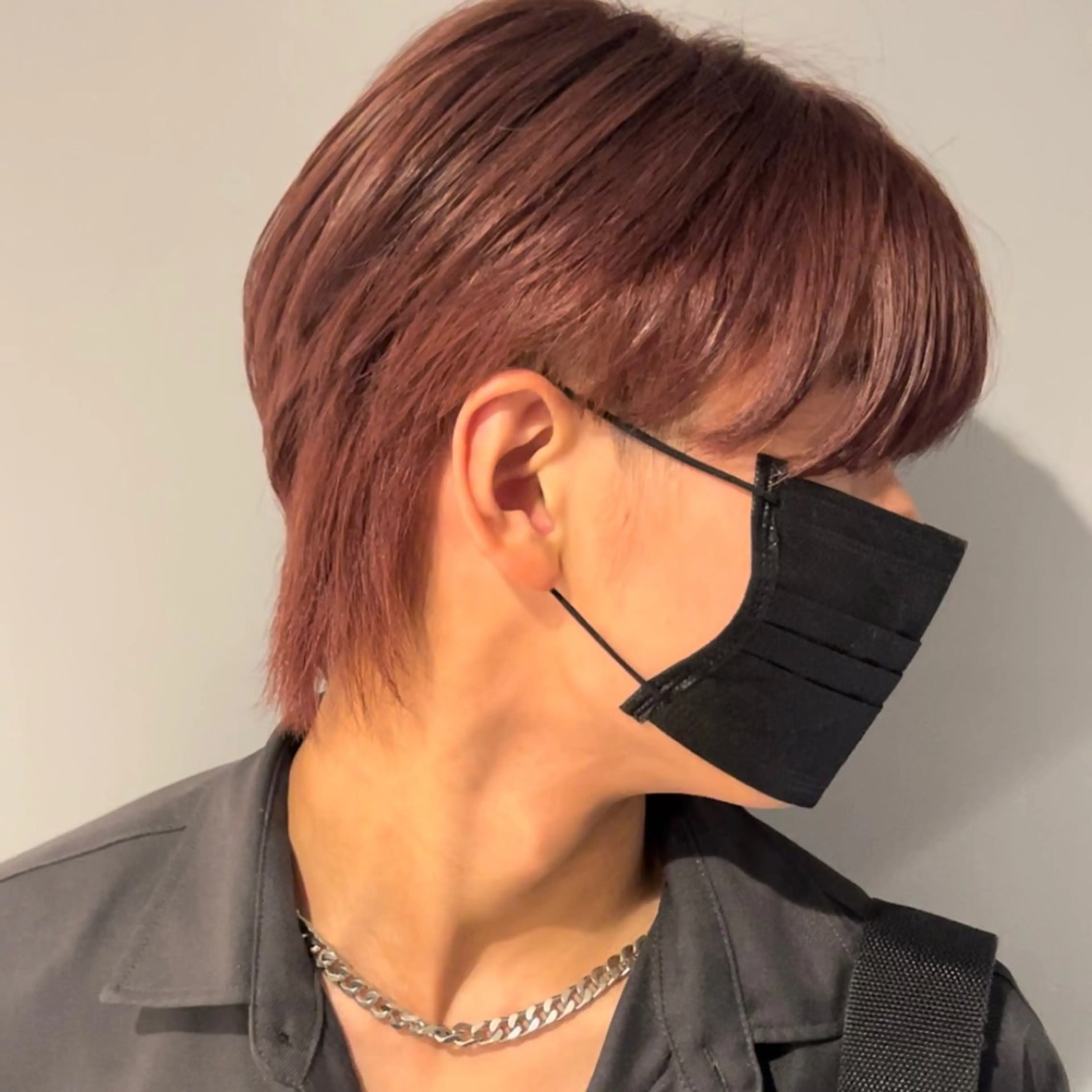 メンズ センターパート 石山 洸平のヘアスタイル