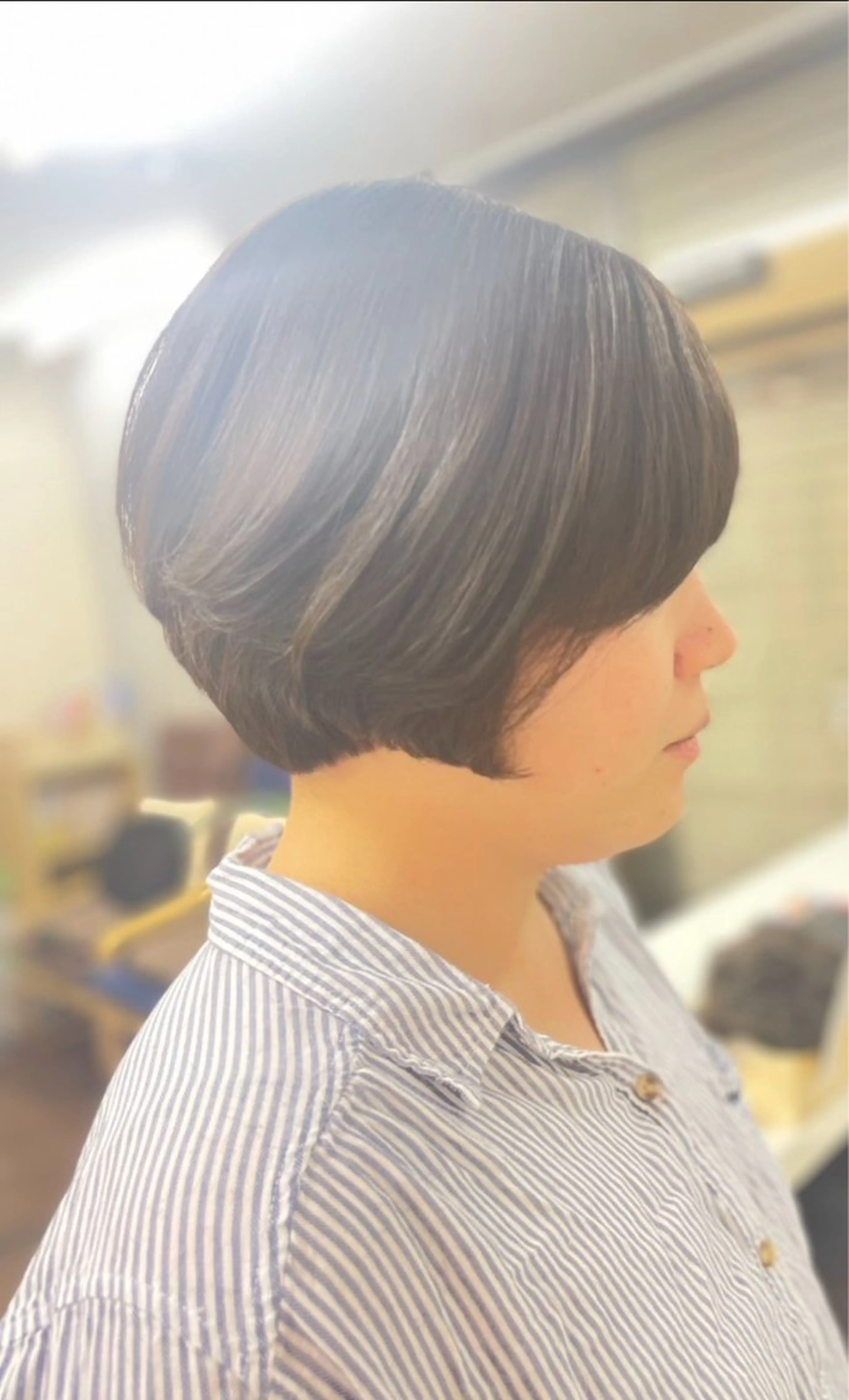 ショート 縮毛矯正 現在 使われていませんのヘアスタイル