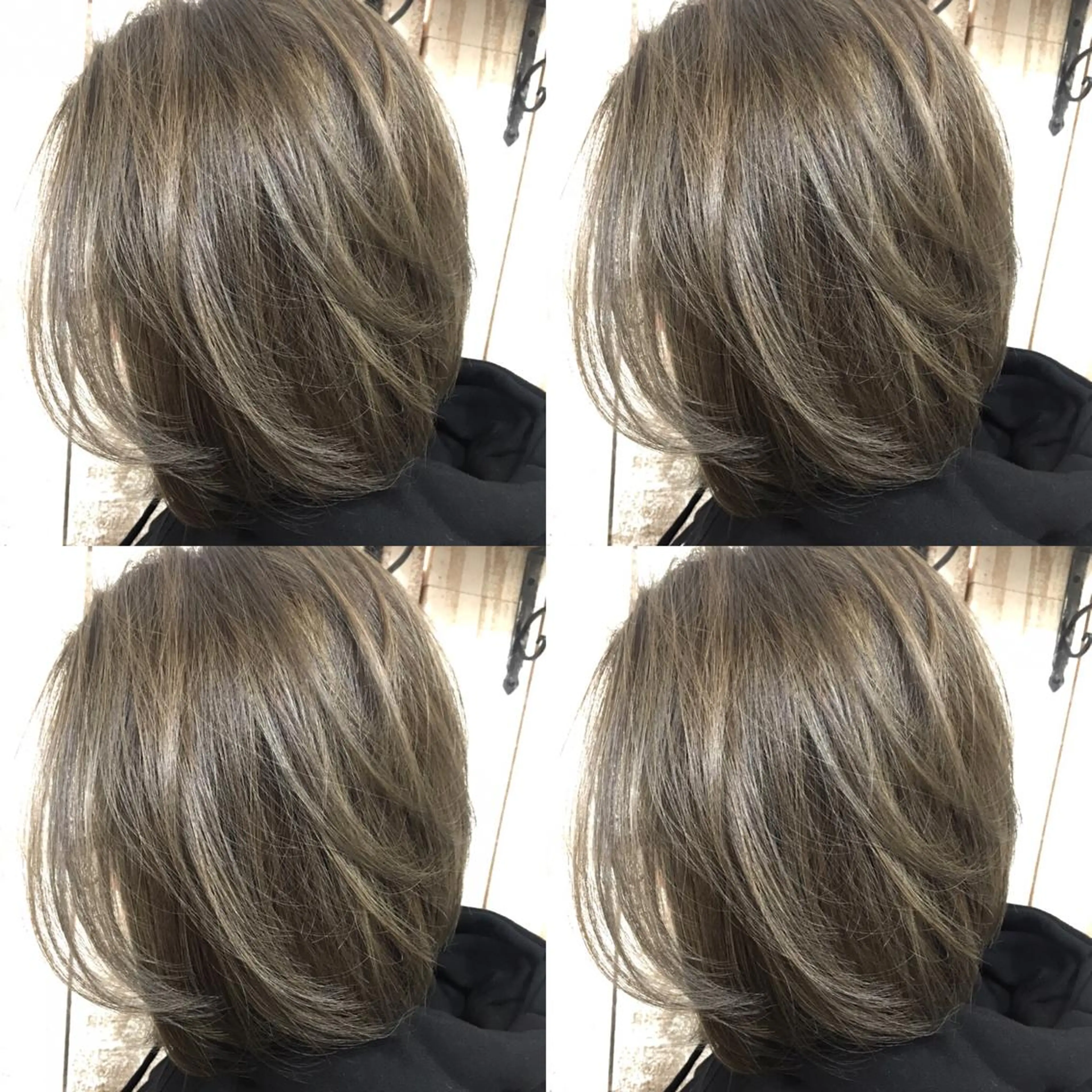 ショート カラー ハイライトカラー 3Dハイライト ハイライト ヘアカラー トリートメント 井上 一平のヘアスタイル