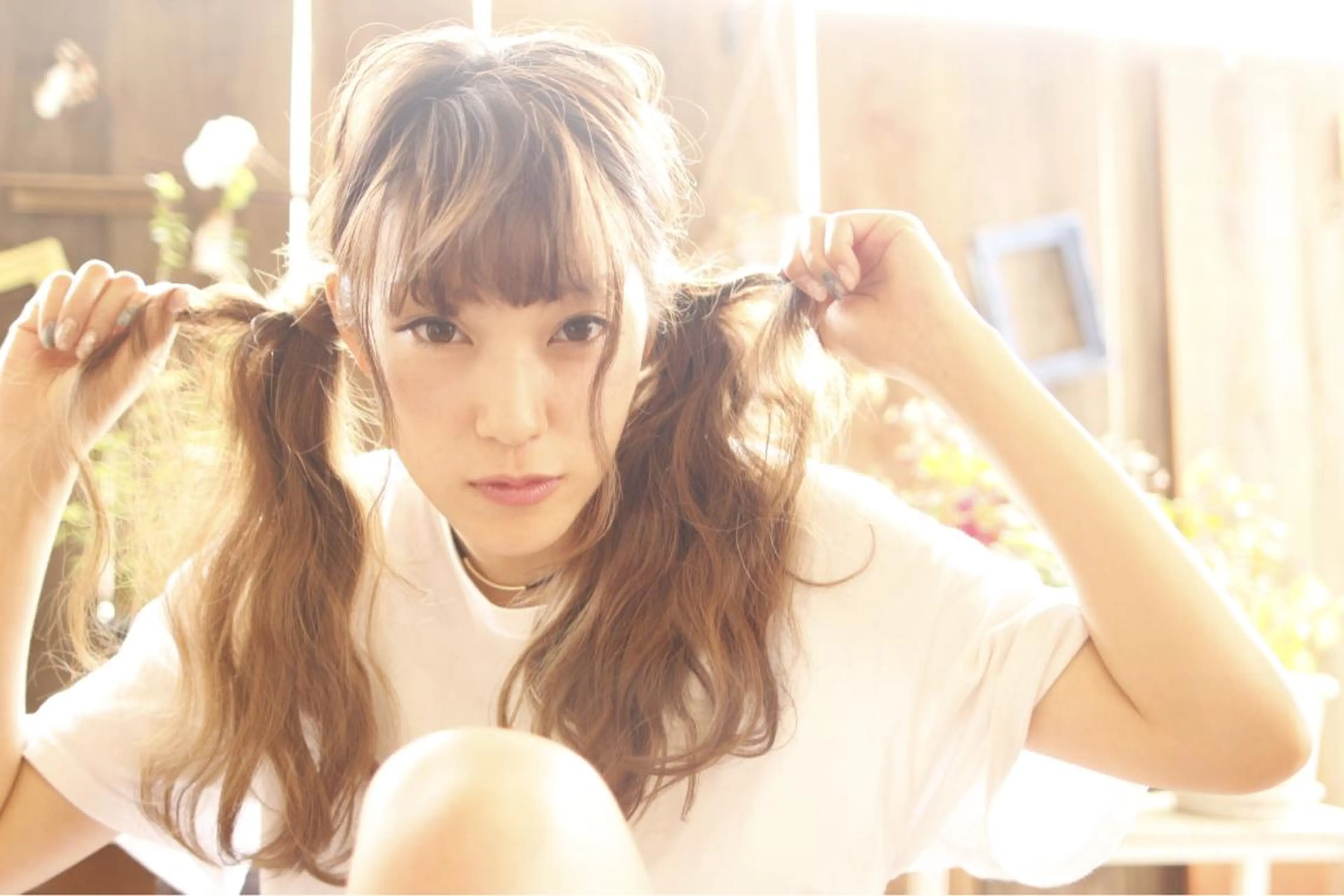 セミロング カラー ヘアアレンジ 松田 由貴のヘアスタイル