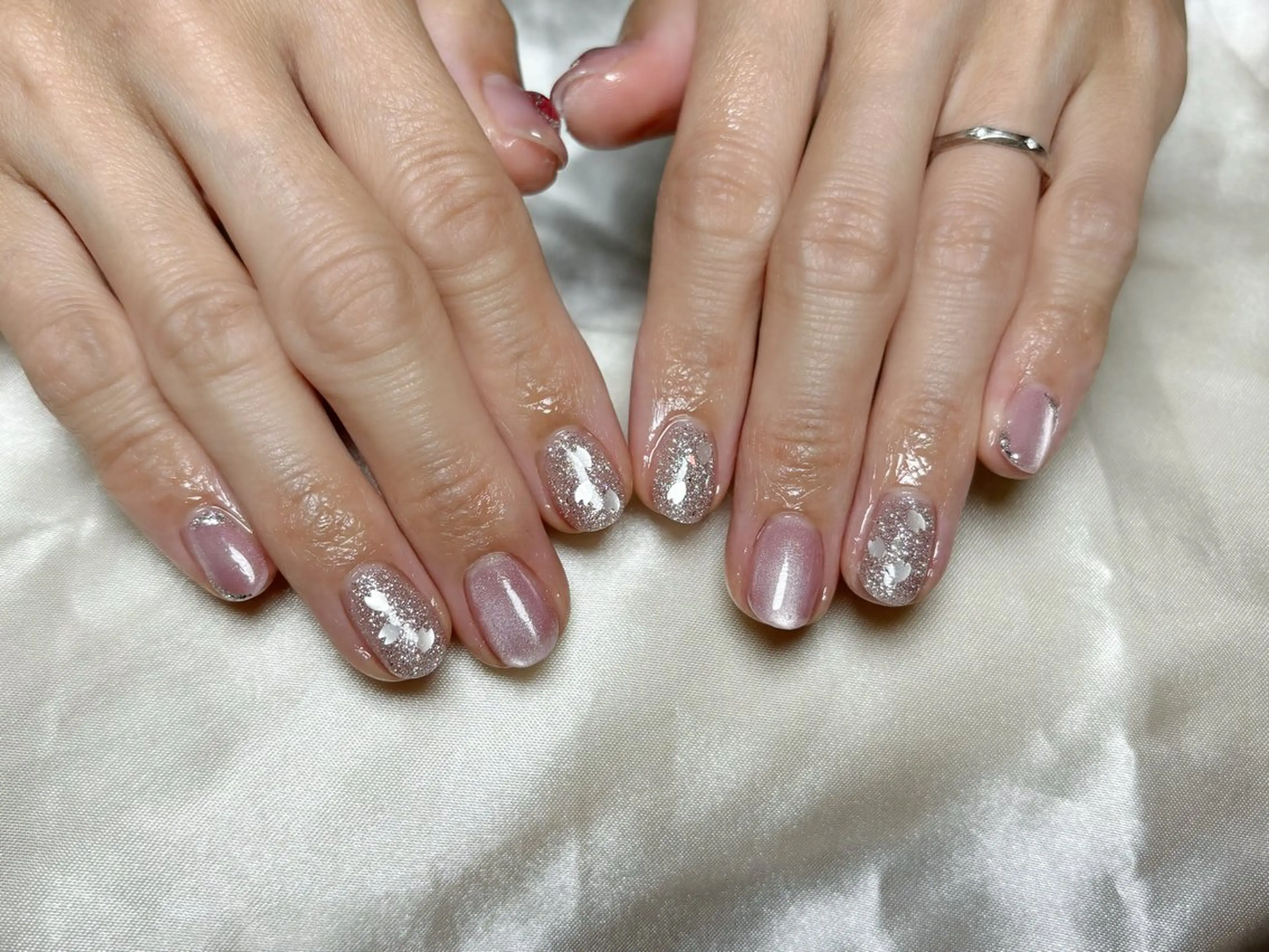 ネイル ハンドネイル ハンドケア ゆう .のネイルデザイン
