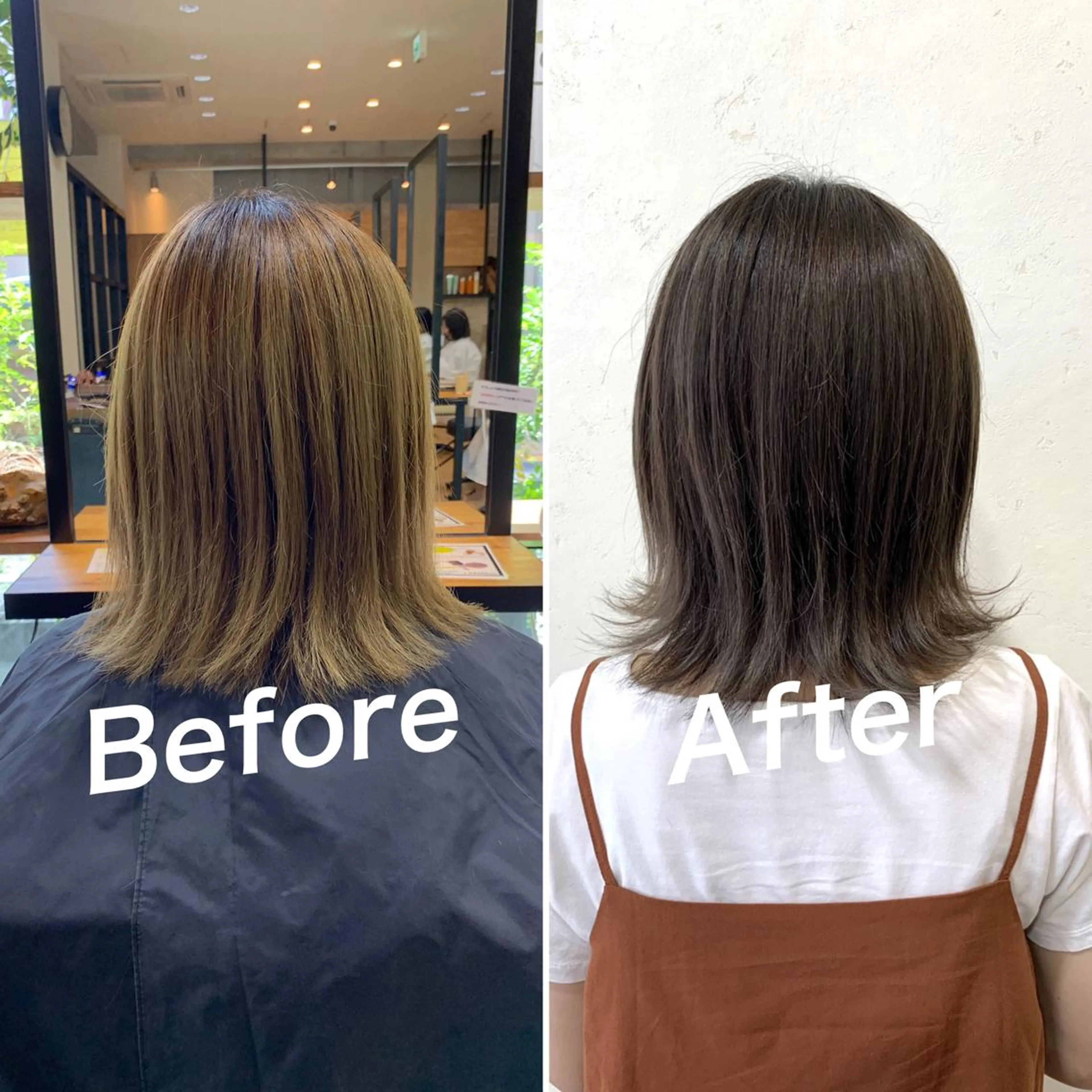 カラー カット トリートメント 佐瀬竜矢PRIMAL /portのヘアスタイル