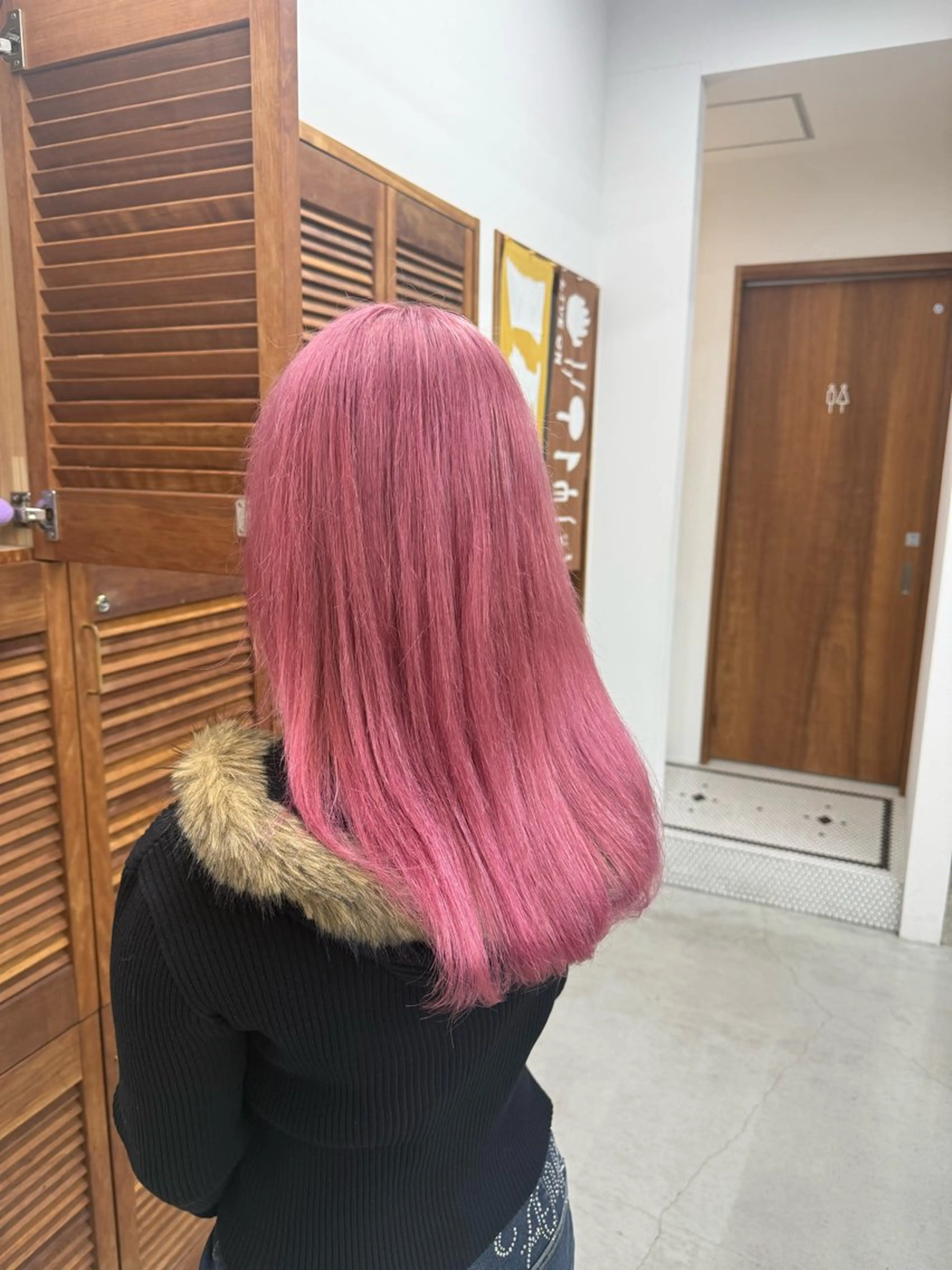 ロング カラー ダブルカラー ヘアカラー まなみ/ PORT SALONのヘアスタイル