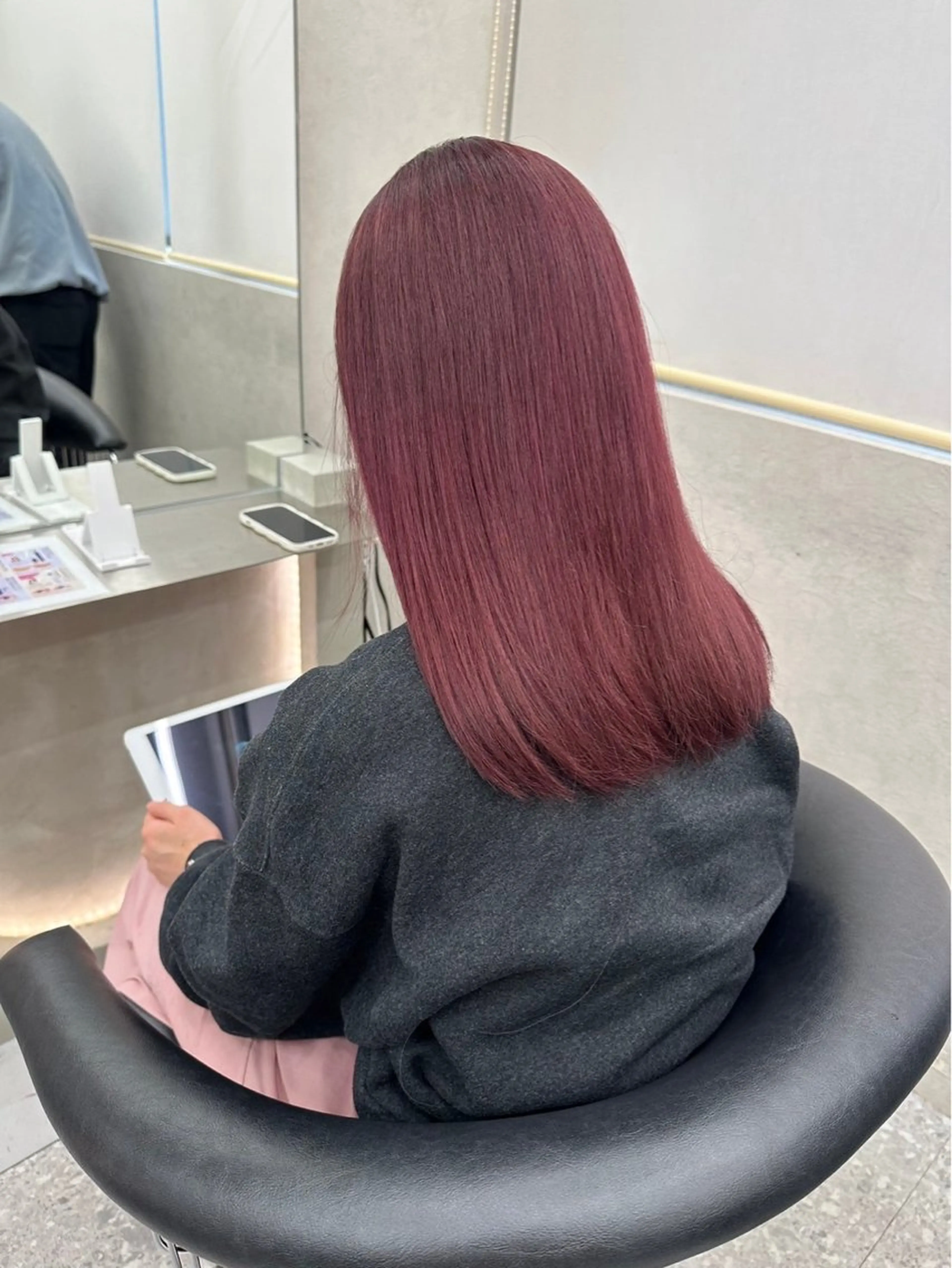 カラー 谷川が作る熊本1🥇 レイヤーカットのヘアスタイル