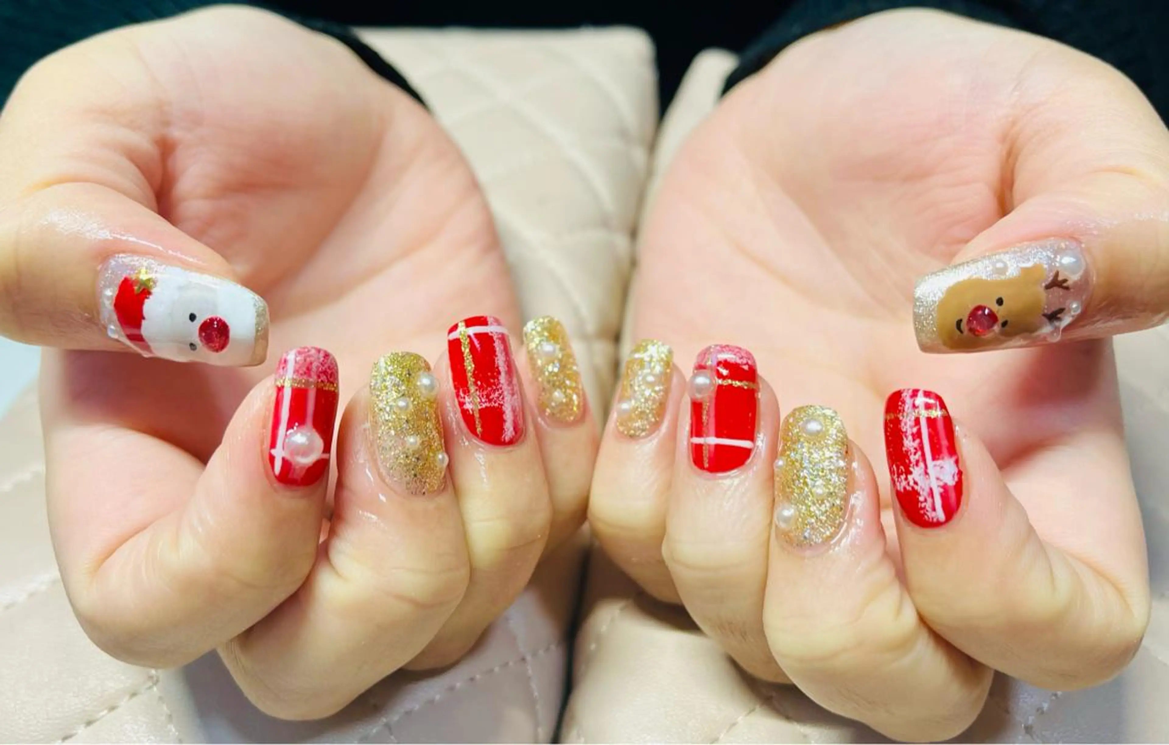 ネイル ハンドネイル goldgleams ちなのネイルデザイン