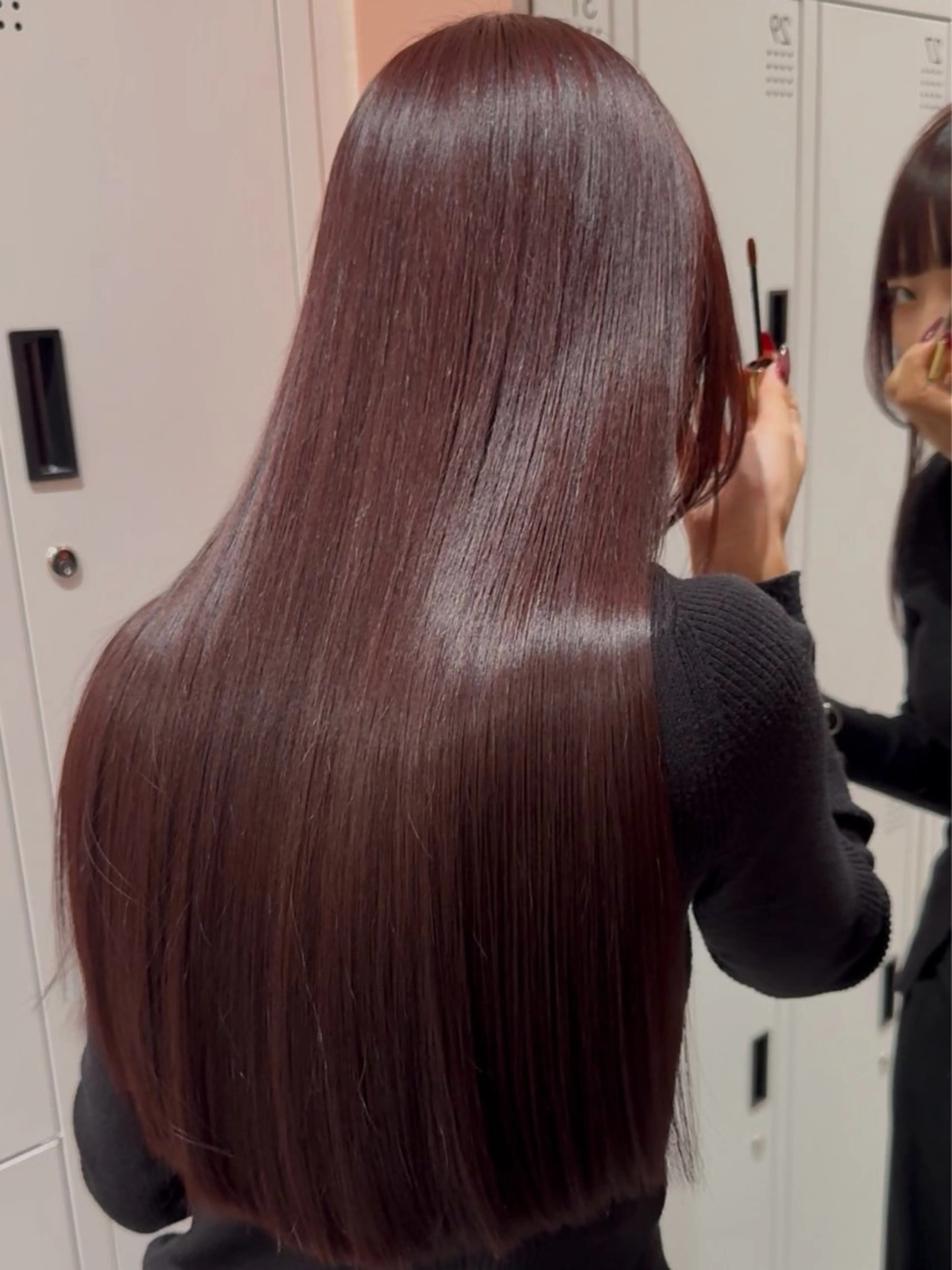 ロング カット 縮毛矯正 トリートメント 🫧髪質改善/縮毛 矯正/RIKOのヘアスタイル