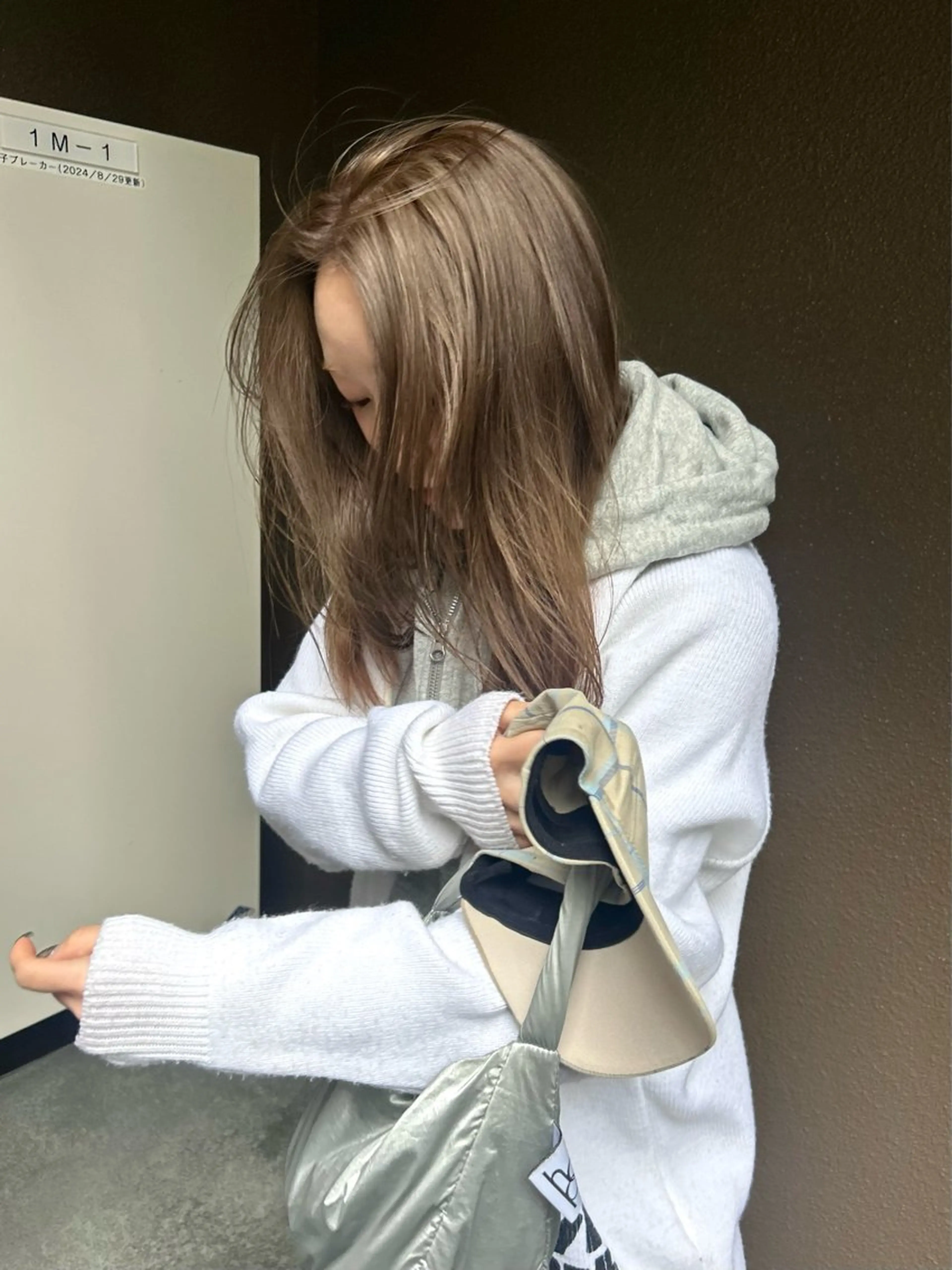 セミロング ヘアカラー BROUN®所属・江坂/レイヤー/ボブ nacaのヘアスタイル