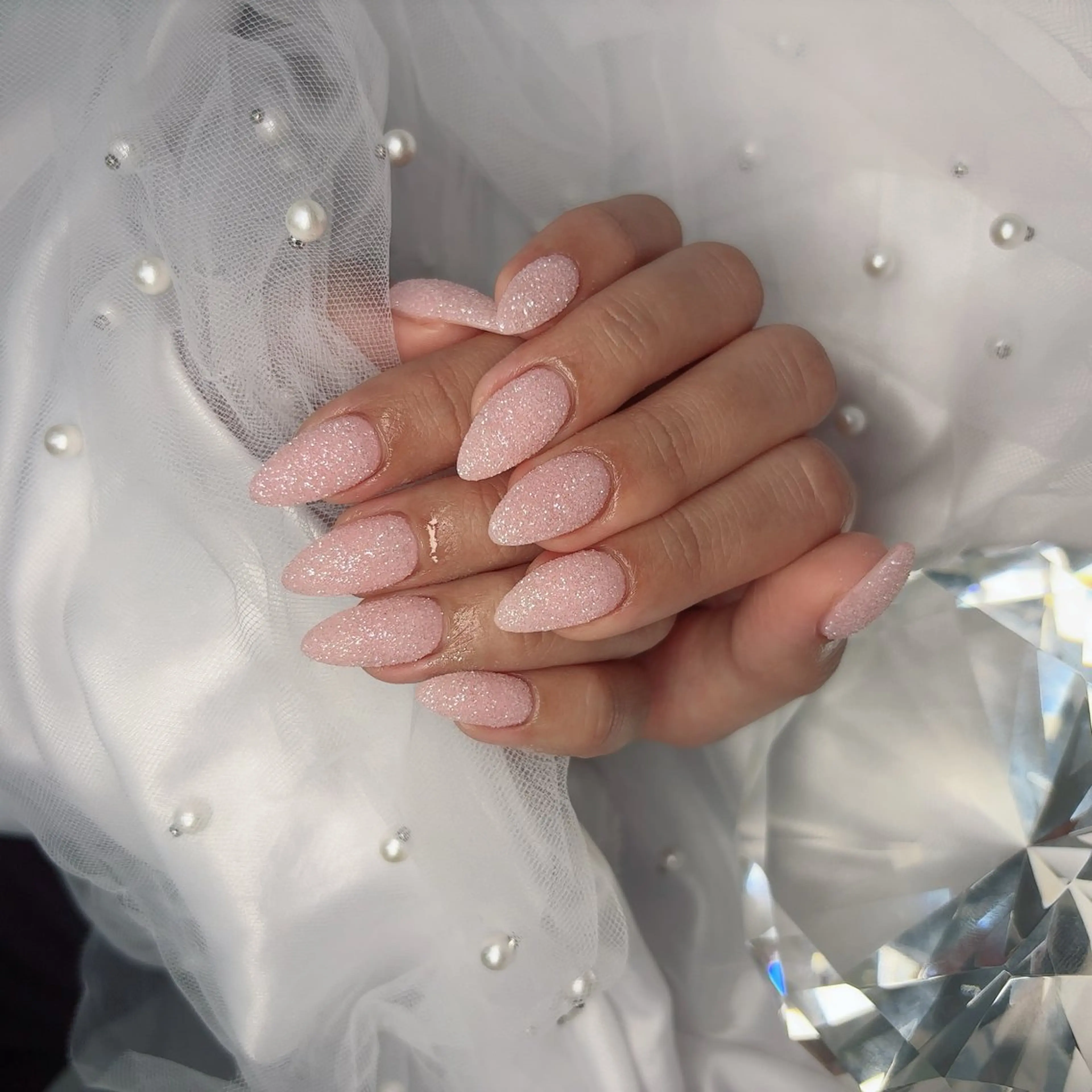 ネイル オーロラネイル フットネイル フレンチネイル ガラスフレンチ 氷ネイル・うるうるネイル ハンドネイル Lance nailのネイルデザイン