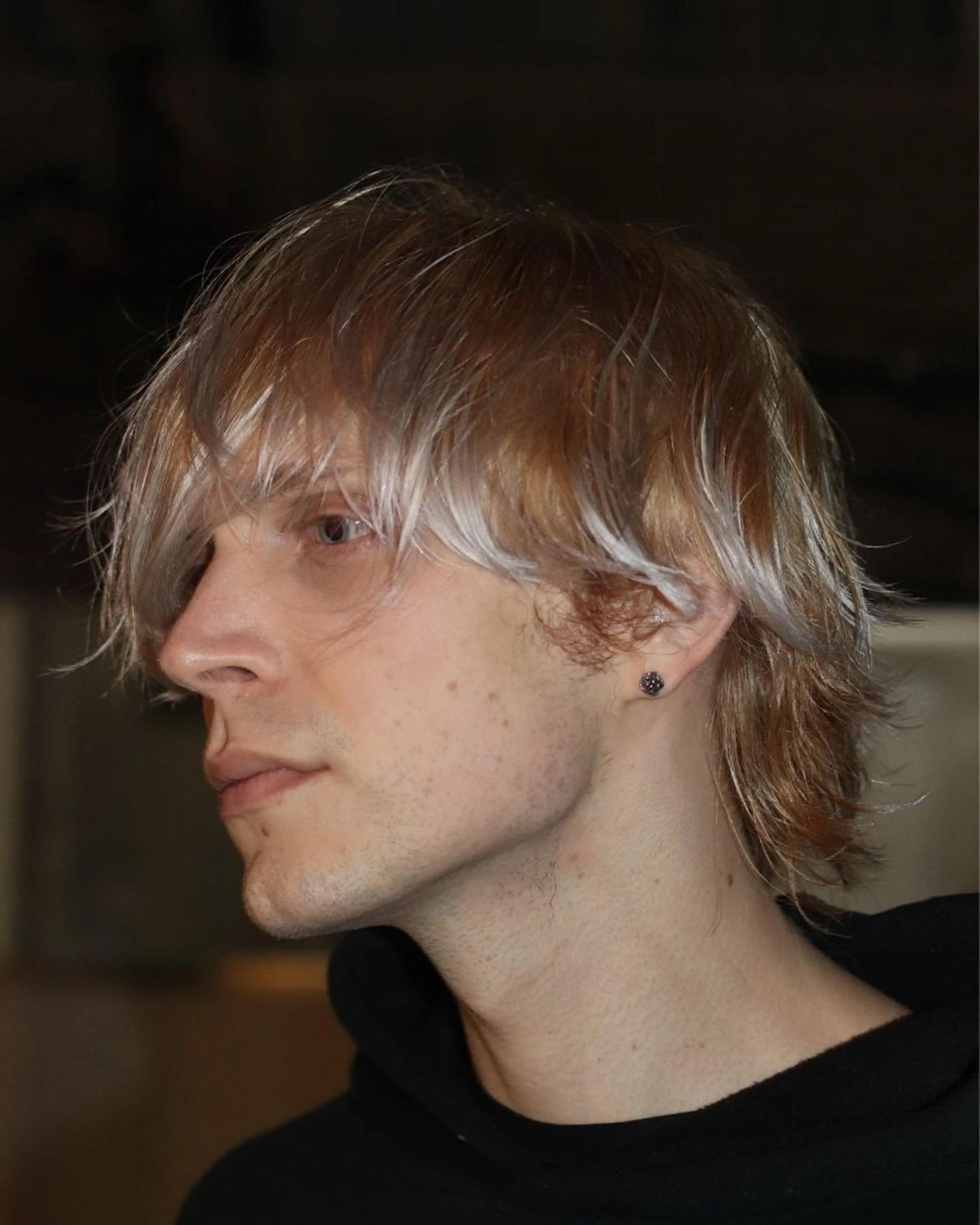 カラー メンズ ヘアカラー 浅岡 昭汰のヘアスタイル