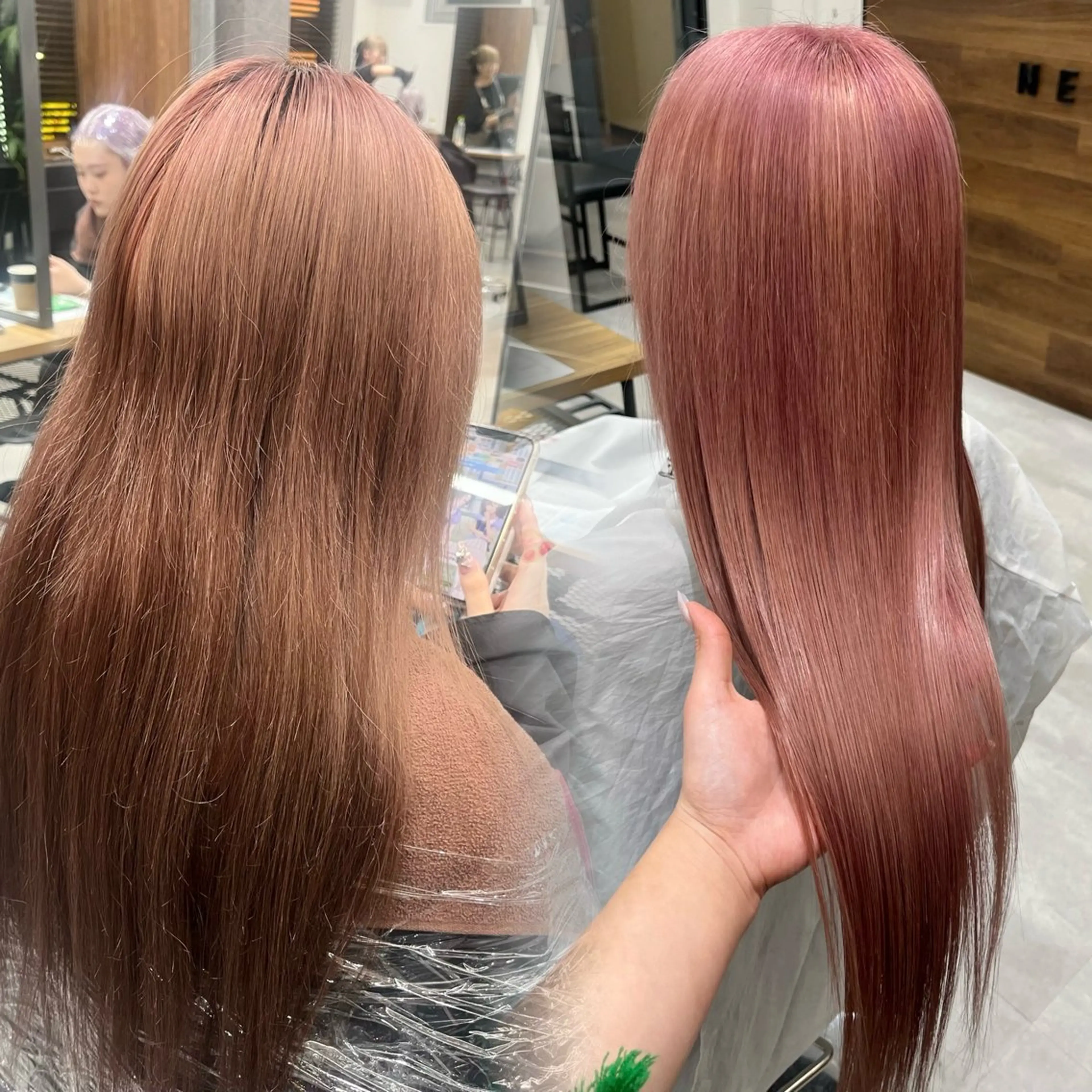 ロング カラー ヘアカラー トリートメント RIO🩶NEXT/ エクステ/ハイトーンのヘアスタイル