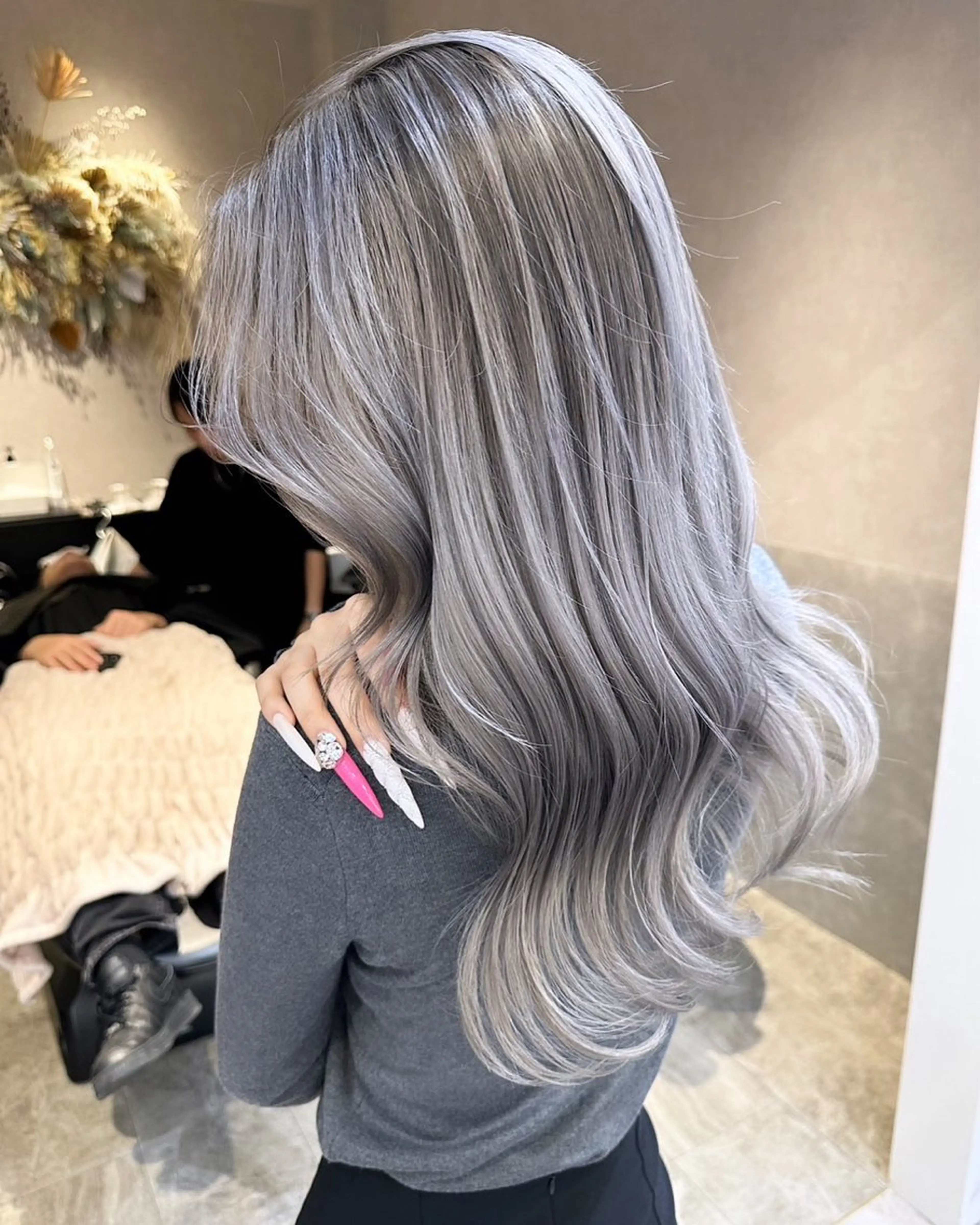 ロング カラー 北九州①の艶髪師♥️ ♣️♦️♠️翔大のヘアスタイル