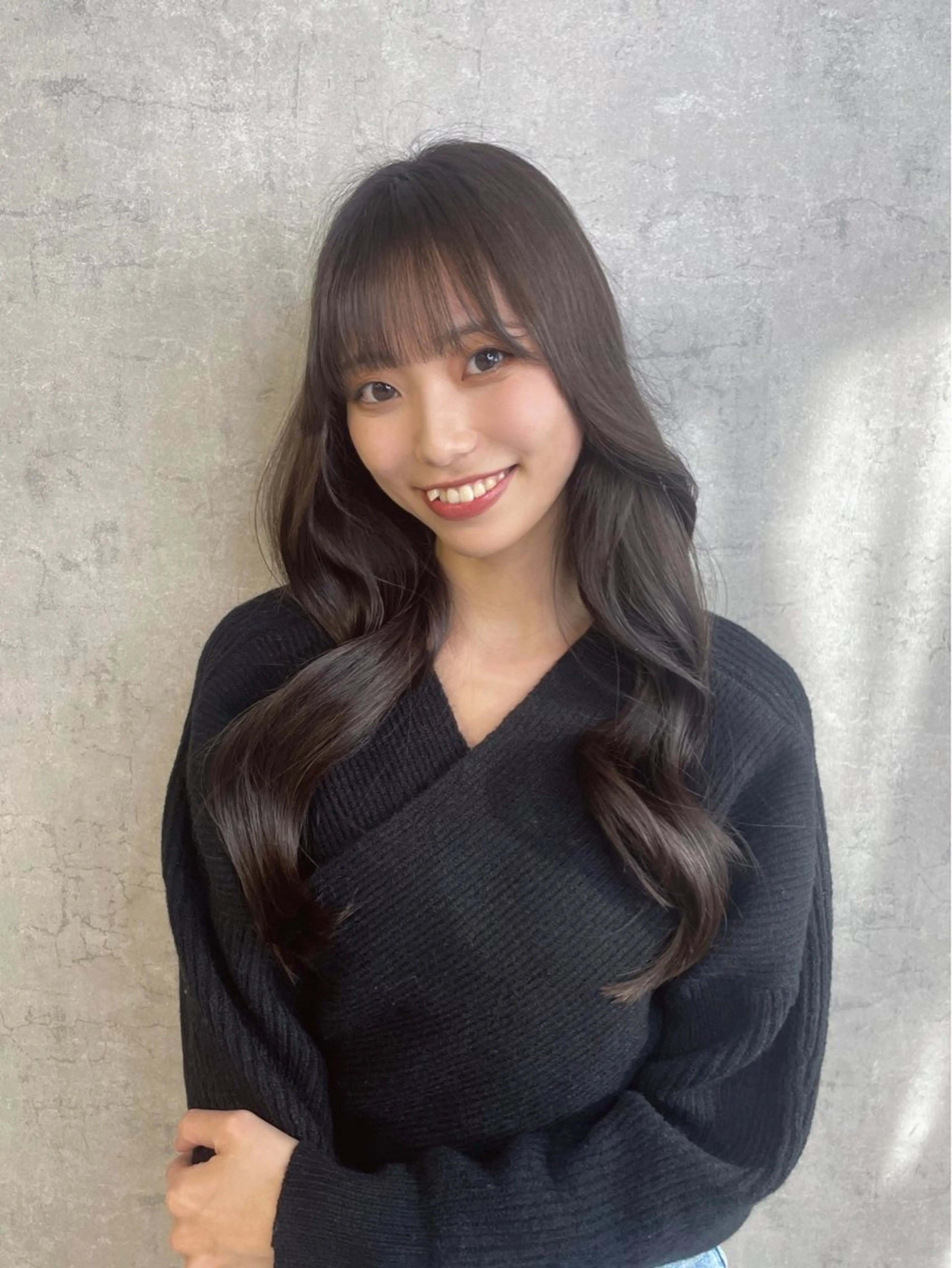 ロング トレンド韓国レイヤー 🇰🇷のんのヘアスタイル