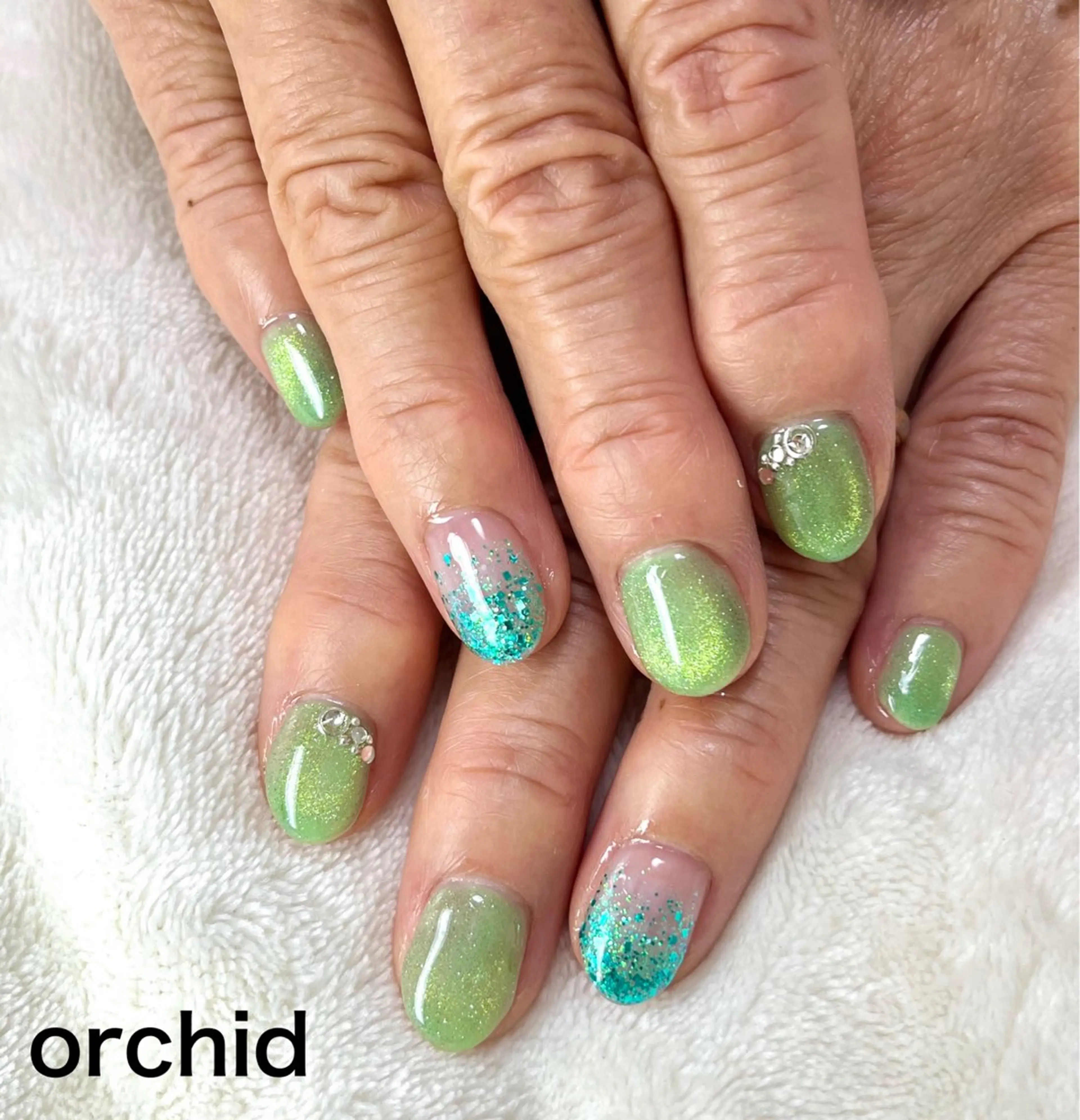ネイル orchid ♡オーキッドのネイルデザイン
