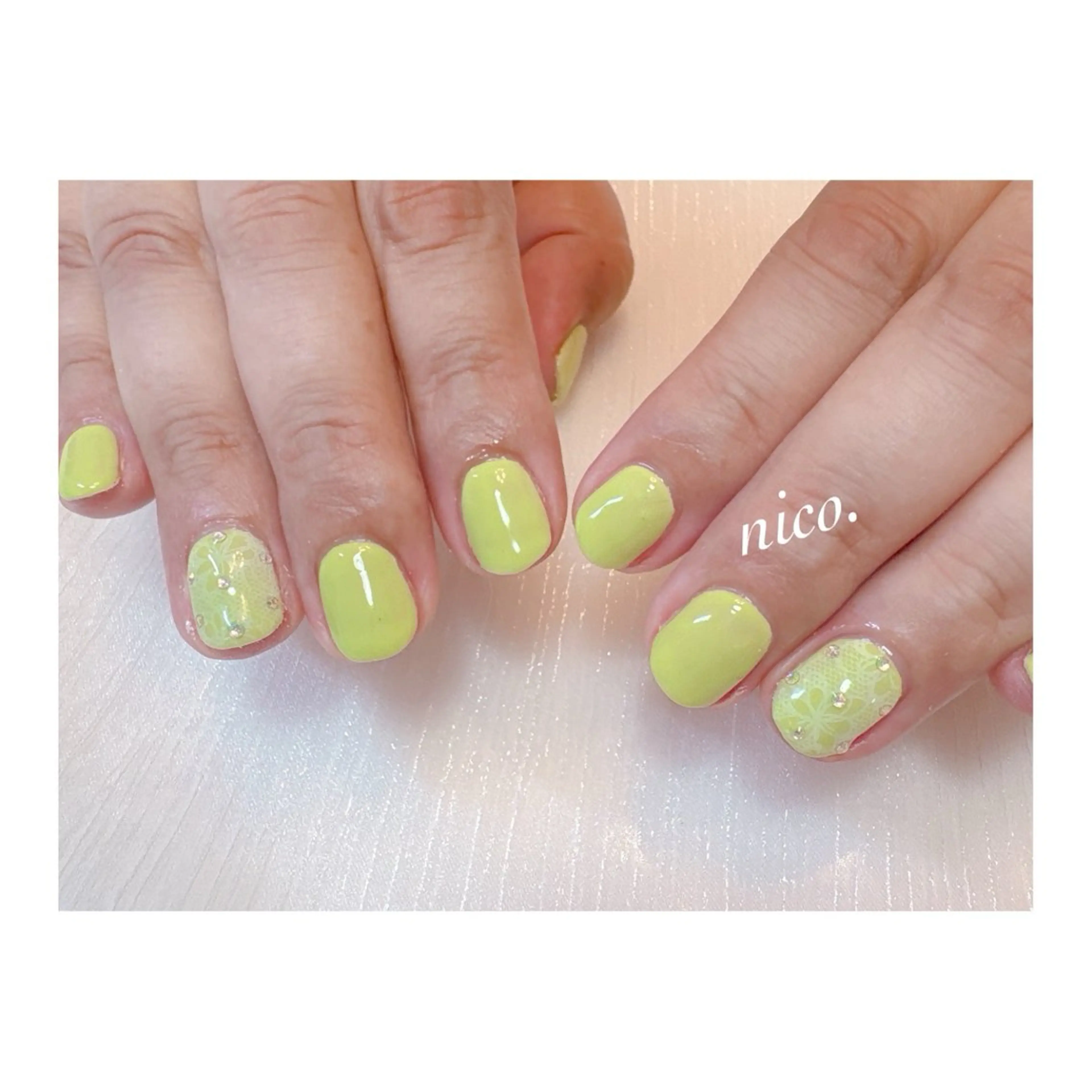 ネイル ハンドネイル フットネイル nailsalon nico.のネイルデザイン