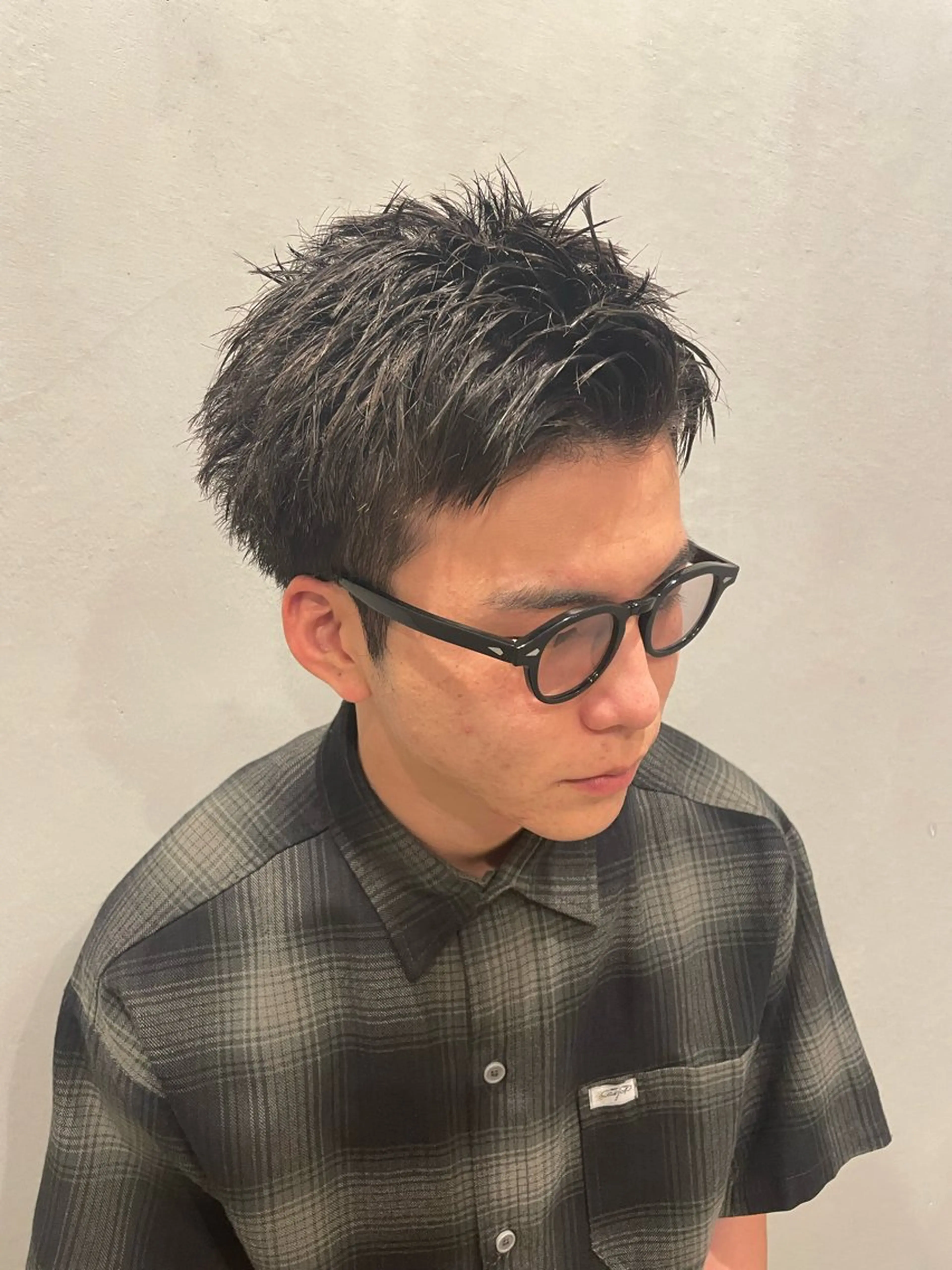 ショート メンズ 🌼波巻き/ルーズ /酒井香奈🌼のヘアスタイル