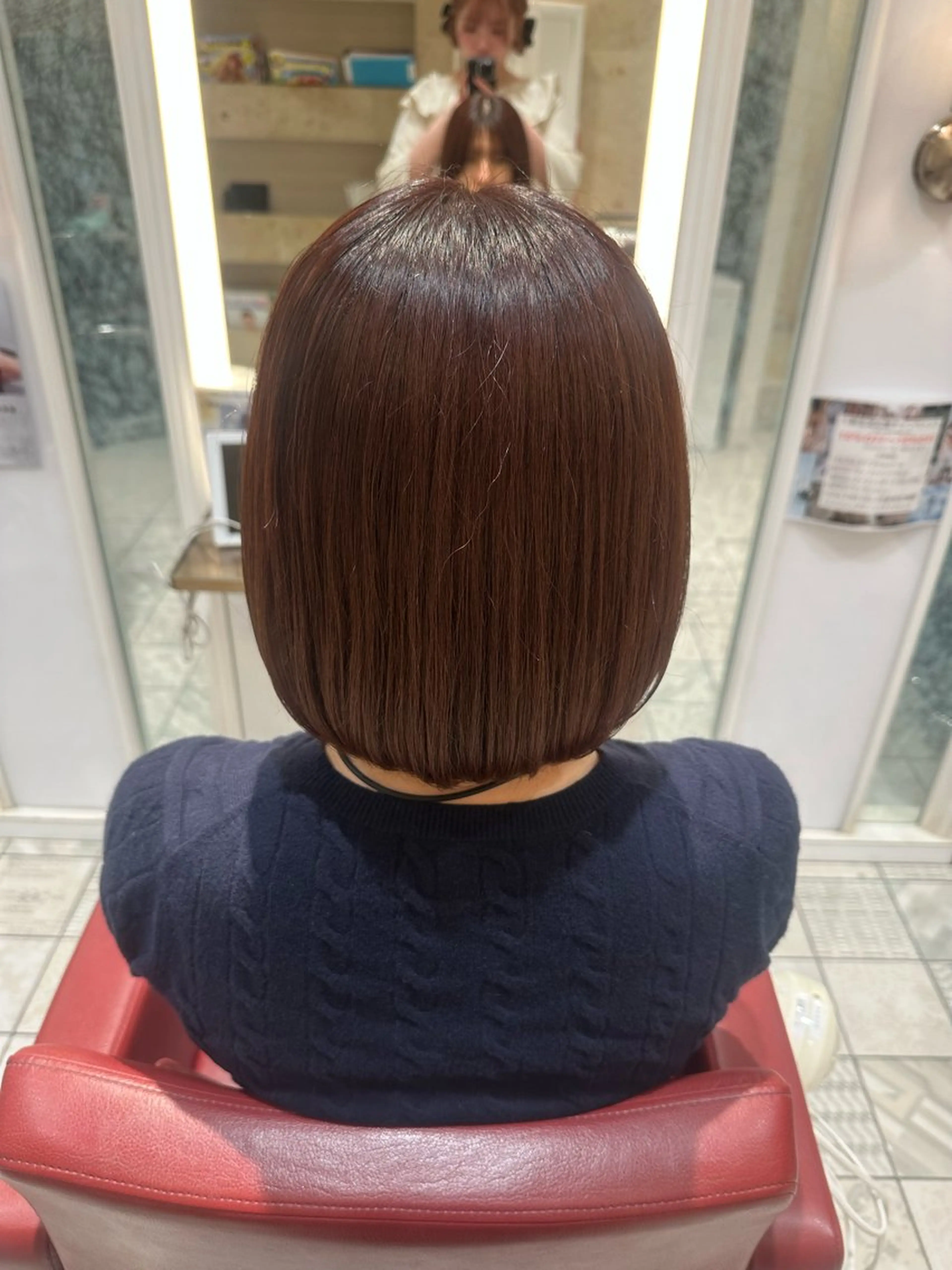 カラー 櫻井 愛美のヘアスタイル