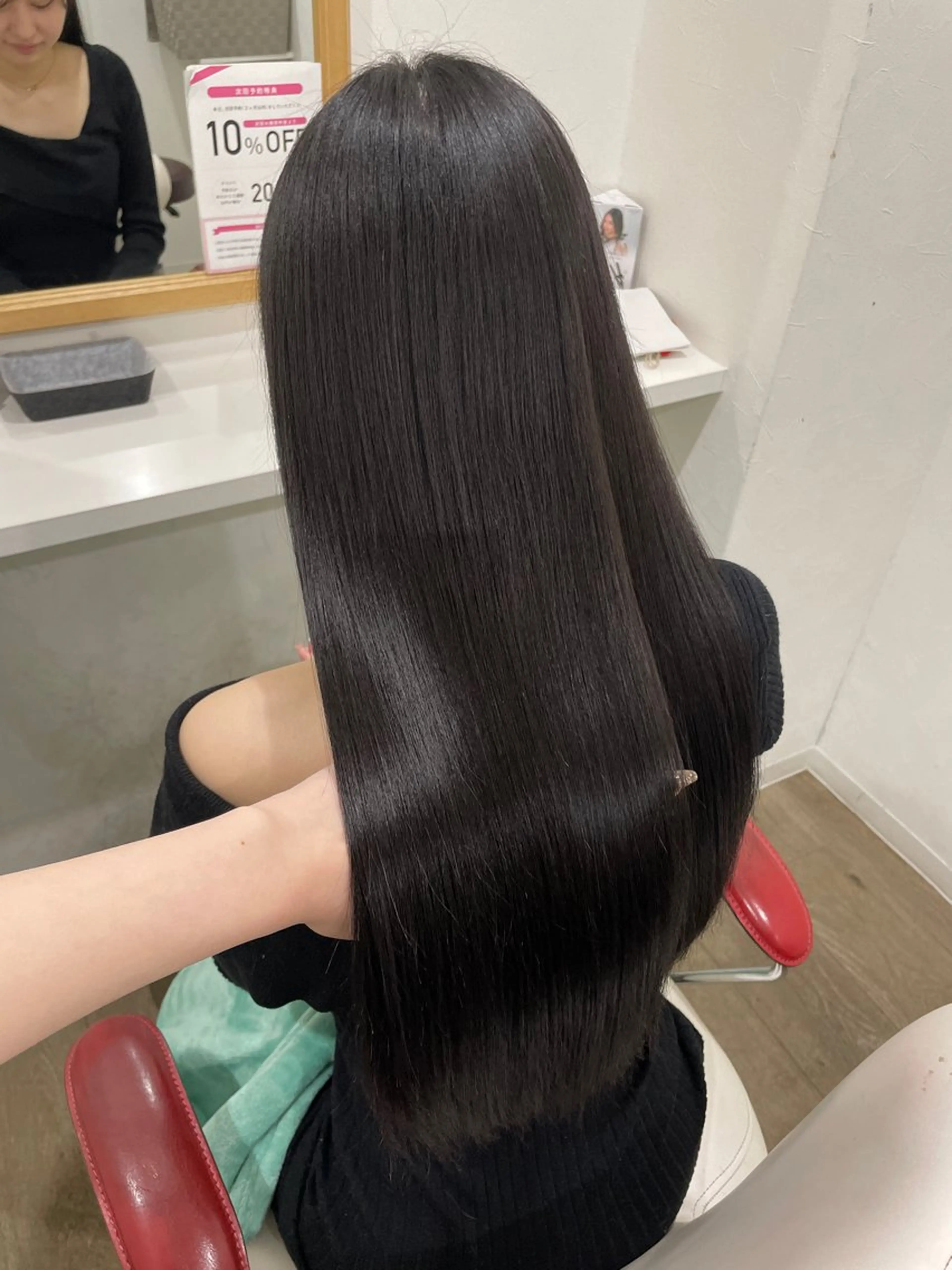 ロング Jewel Box所属・梅田/酸性ストレート 髪質改善/natsuのヘアスタイル