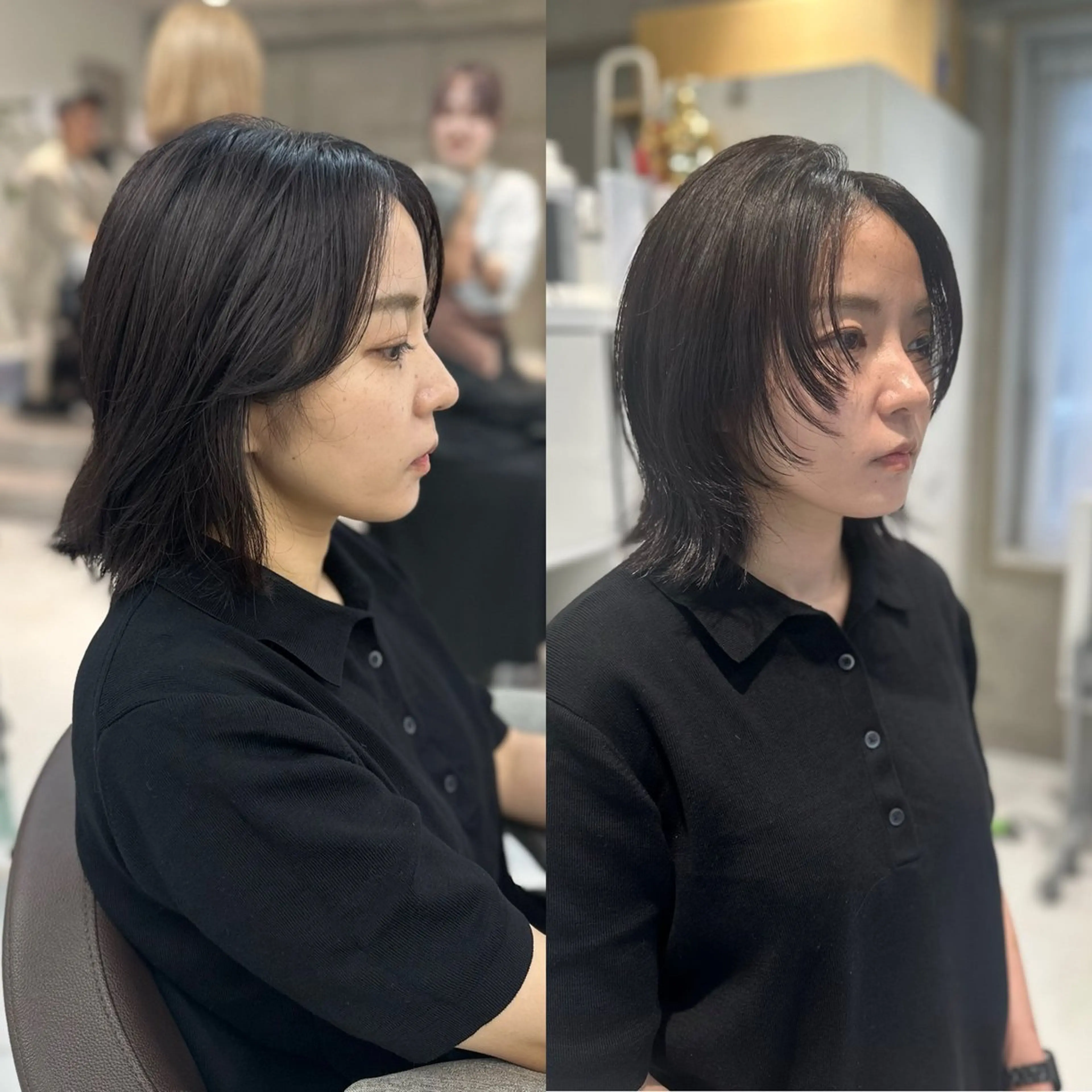 ミディアム 山崎結菜 髪質改善💎のヘアスタイル