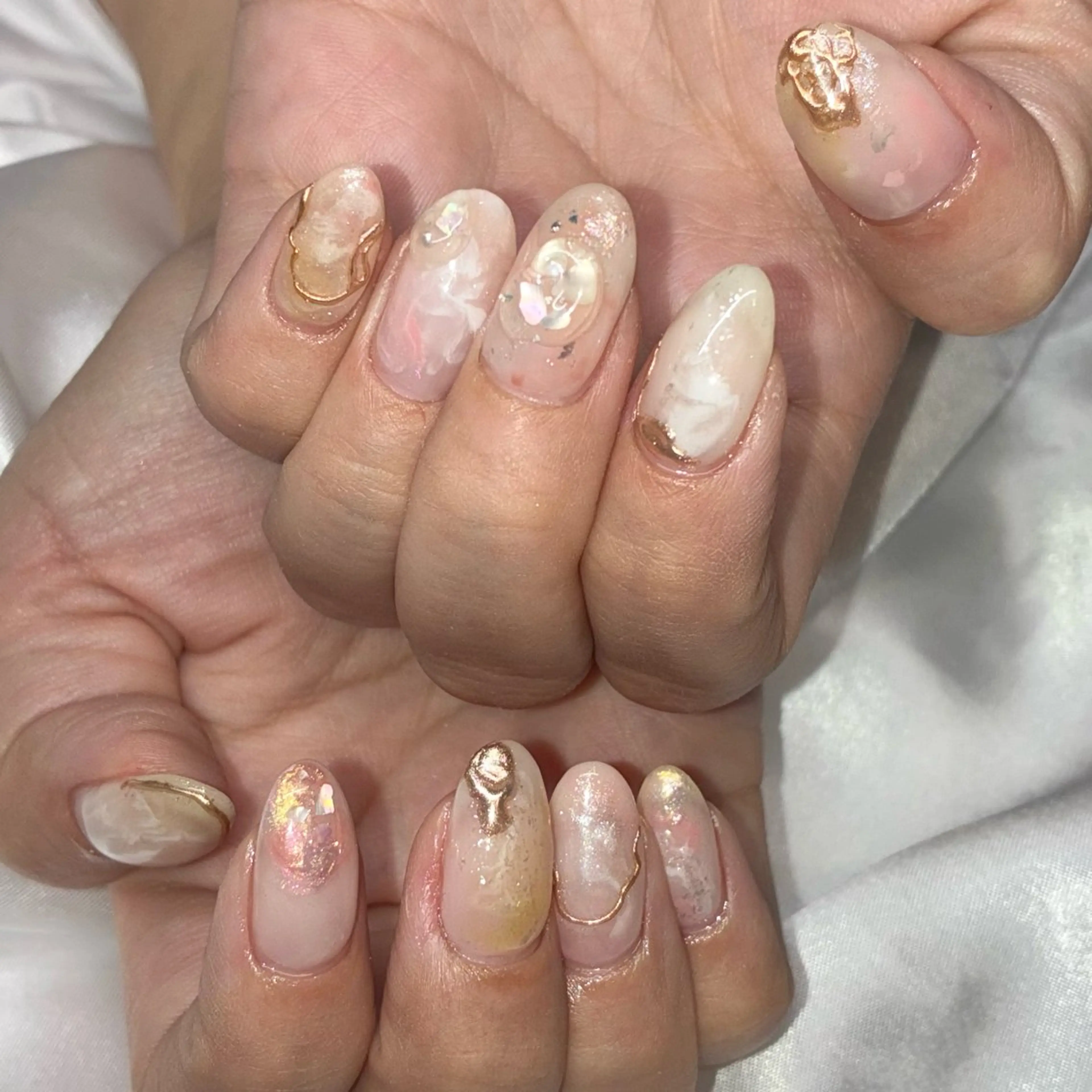 ネイル ハンドネイル Nail ヌシん家 AKANEのネイルデザイン
