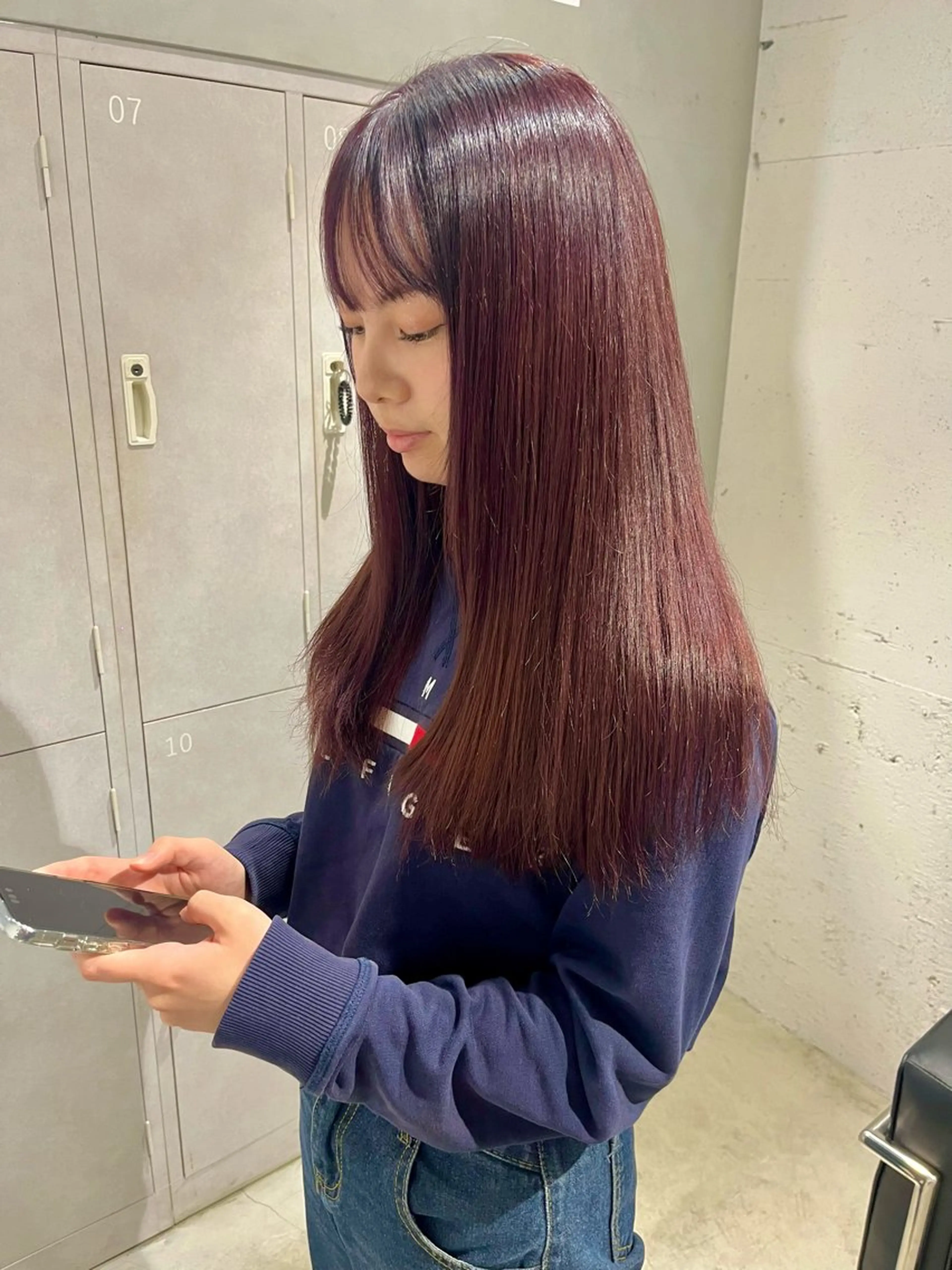 ロング カラー Juna✂️ レイヤー / ボブのヘアスタイル